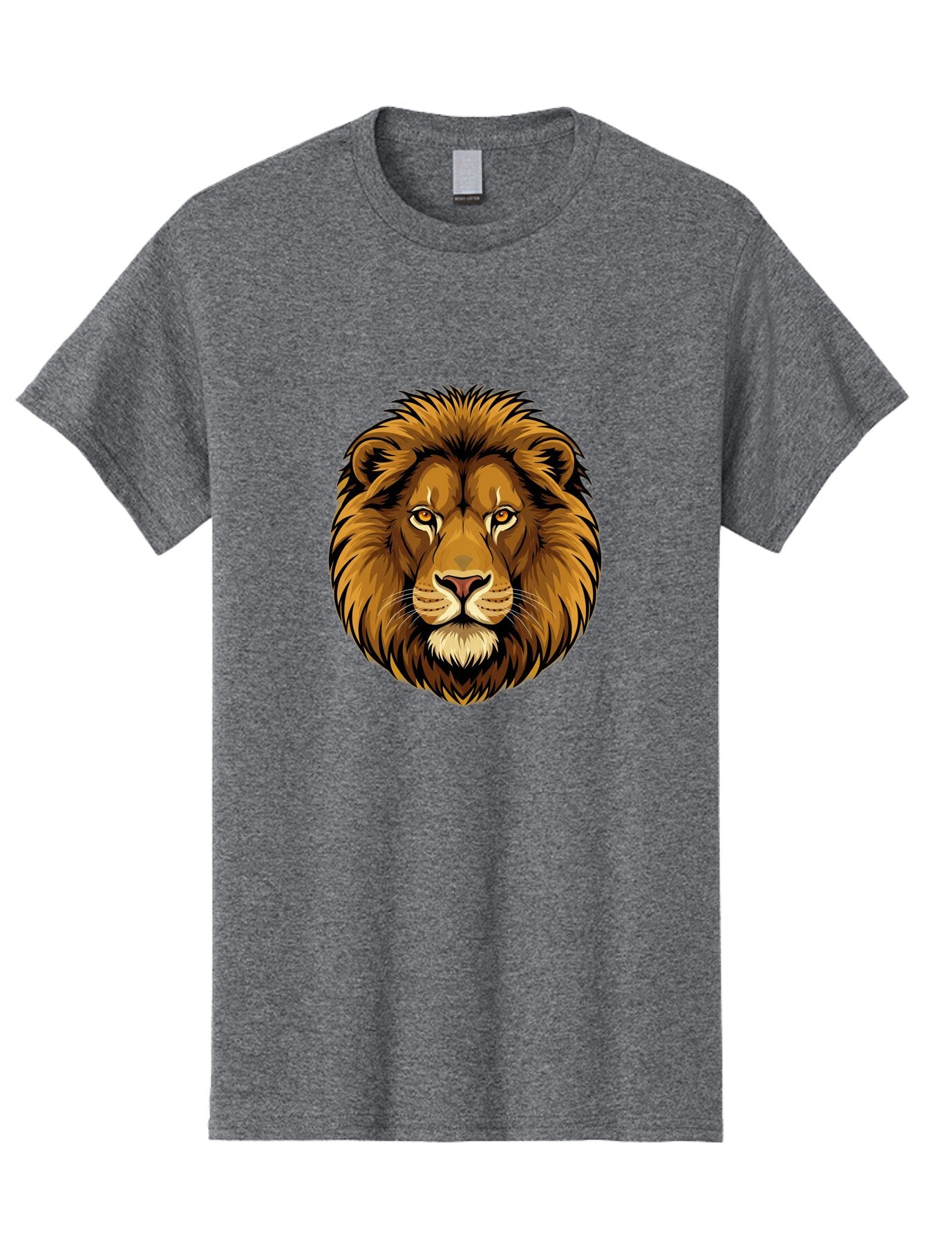 Lion-Head-8 Men'S Graphic Tee, 100% Cotton, Comfortable Casual Summer Wear, Machine Washable, Vintage Camera, Old Camera, Antique Camera, Black Camera, Classic Photography, Photography Equipment, Nostalgic Device, Film Camera, Camera Art Bao599 6