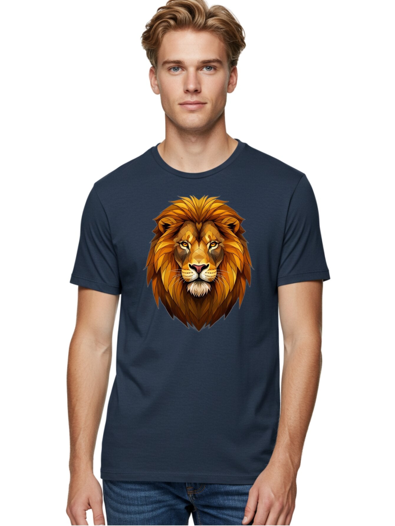Lion-Head-9 Men'S Graphic Tee, 100% Cotton, Comfortable Casual Summer Wear, Machine Washable, Vintage Camera, Old Camera, Antique Camera, Black Camera, Classic Photography, Photography Equipment, Nostalgic Device, Film Camera, Camera Art Bao600 16
