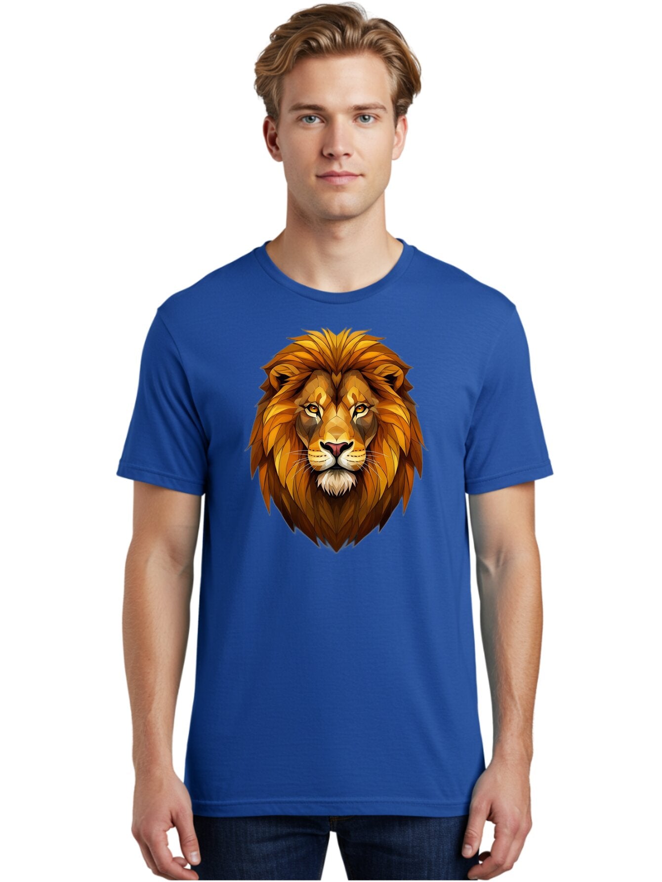 Lion-Head-9 Men'S Graphic Tee, 100% Cotton, Comfortable Casual Summer Wear, Machine Washable, Vintage Camera, Old Camera, Antique Camera, Black Camera, Classic Photography, Photography Equipment, Nostalgic Device, Film Camera, Camera Art Bao600 25