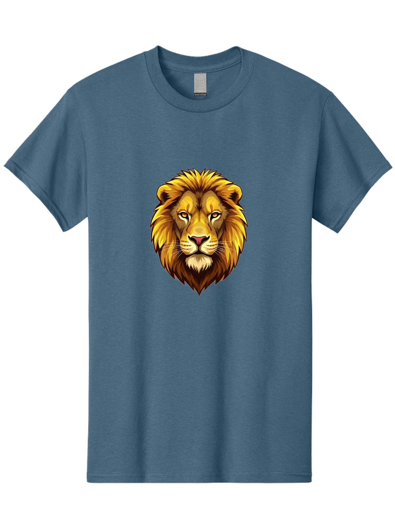 Lion-Head-Logo Men'S Graphic Tee, 100% Cotton, Comfortable Casual Summer Wear, Machine Washable, Vintage Camera, Old Camera, Antique Camera, Black Camera, Classic Photography, Photography Equipment, Nostalgic Device, Film Camera, Camera Art Bao601 15