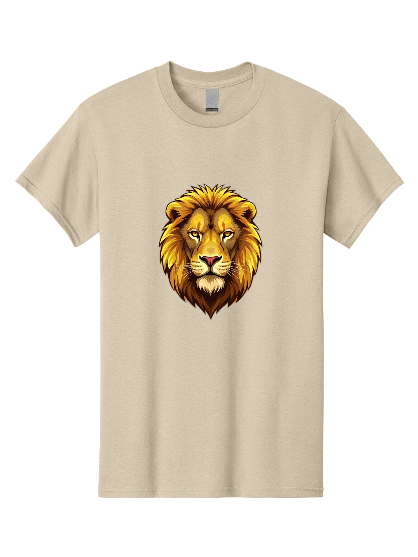 Lion-Head-Logo Men'S Graphic Tee, 100% Cotton, Comfortable Casual Summer Wear, Machine Washable, Vintage Camera, Old Camera, Antique Camera, Black Camera, Classic Photography, Photography Equipment, Nostalgic Device, Film Camera, Camera Art Bao601 6