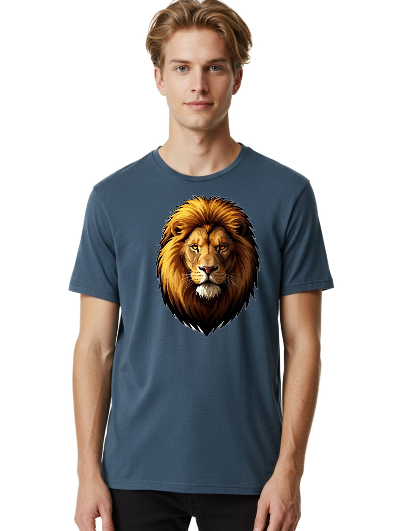 Lion-Head Men'S Graphic Tee, 100% Cotton, Comfortable Casual Summer Wear, Machine Washable, Vintage Camera, Old Camera, Antique Camera, Black Camera, Classic Photography, Photography Equipment, Nostalgic Device, Film Camera, Camera Art Bao602 19
