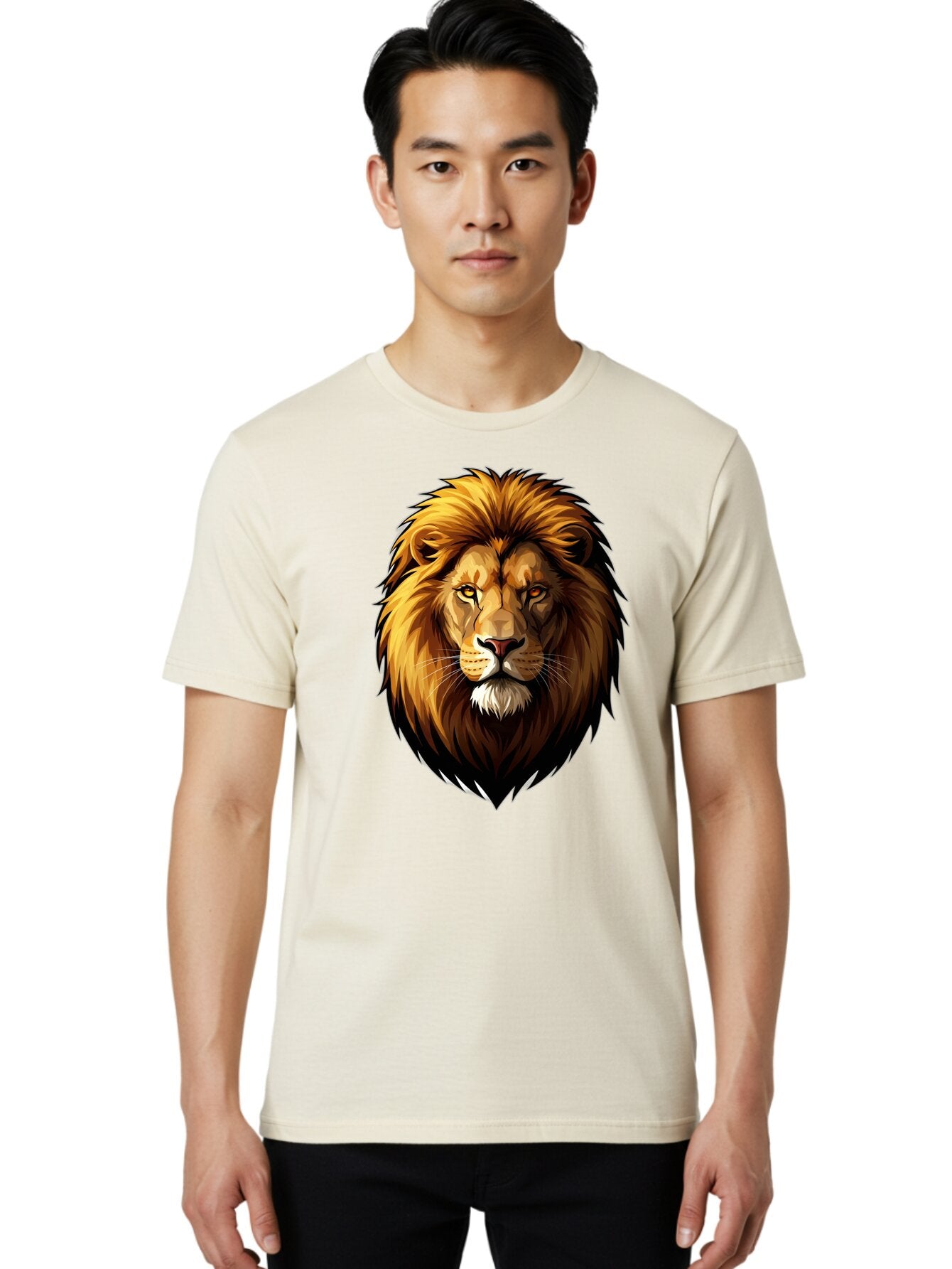 Lion-Head Men'S Graphic Tee, 100% Cotton, Comfortable Casual Summer Wear, Machine Washable, Vintage Camera, Old Camera, Antique Camera, Black Camera, Classic Photography, Photography Equipment, Nostalgic Device, Film Camera, Camera Art Bao602 23