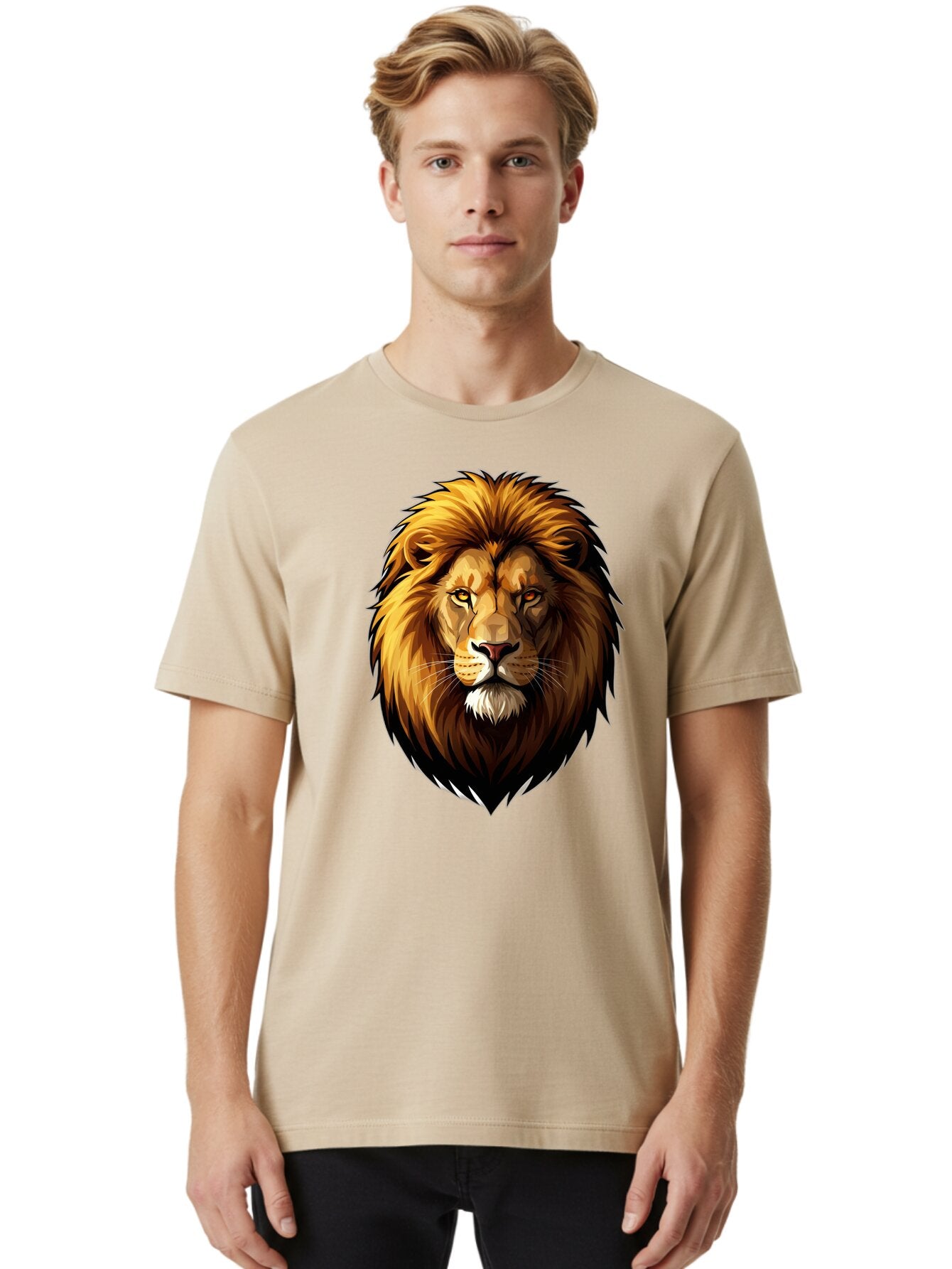 Lion-Head Men'S Graphic Tee, 100% Cotton, Comfortable Casual Summer Wear, Machine Washable, Vintage Camera, Old Camera, Antique Camera, Black Camera, Classic Photography, Photography Equipment, Nostalgic Device, Film Camera, Camera Art Bao602 20
