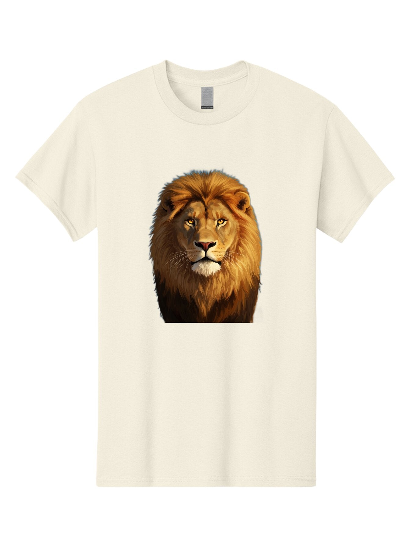 Lion-Portrait-1 Men'S Graphic Tee, 100% Cotton, Comfortable Casual Summer Wear, Machine Washable, Vintage Camera, Old Camera, Antique Camera, Black Camera, Classic Photography, Photography Equipment, Nostalgic Device, Film Camera, Camera Art Bao603 9