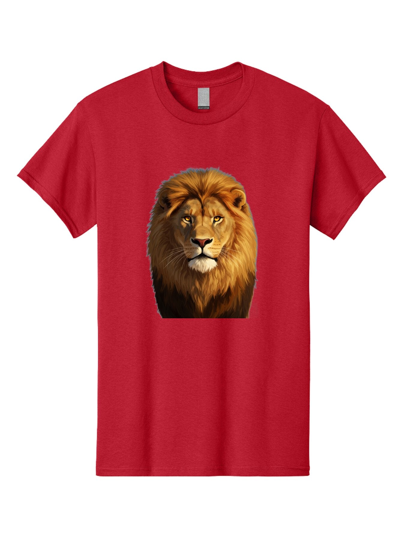 Lion-Portrait-1 Men'S Graphic Tee, 100% Cotton, Comfortable Casual Summer Wear, Machine Washable, Vintage Camera, Old Camera, Antique Camera, Black Camera, Classic Photography, Photography Equipment, Nostalgic Device, Film Camera, Camera Art Bao603 12