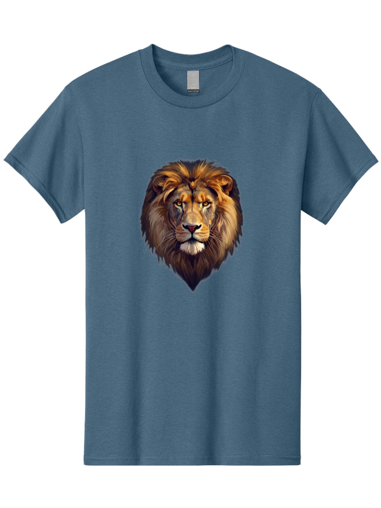 Lion-Portrait Men'S Graphic Tee, 100% Cotton, Comfortable Casual Summer Wear, Machine Washable, Vintage Camera, Old Camera, Antique Camera, Black Camera, Classic Photography, Photography Equipment, Nostalgic Device, Film Camera, Camera Art Bao604 13