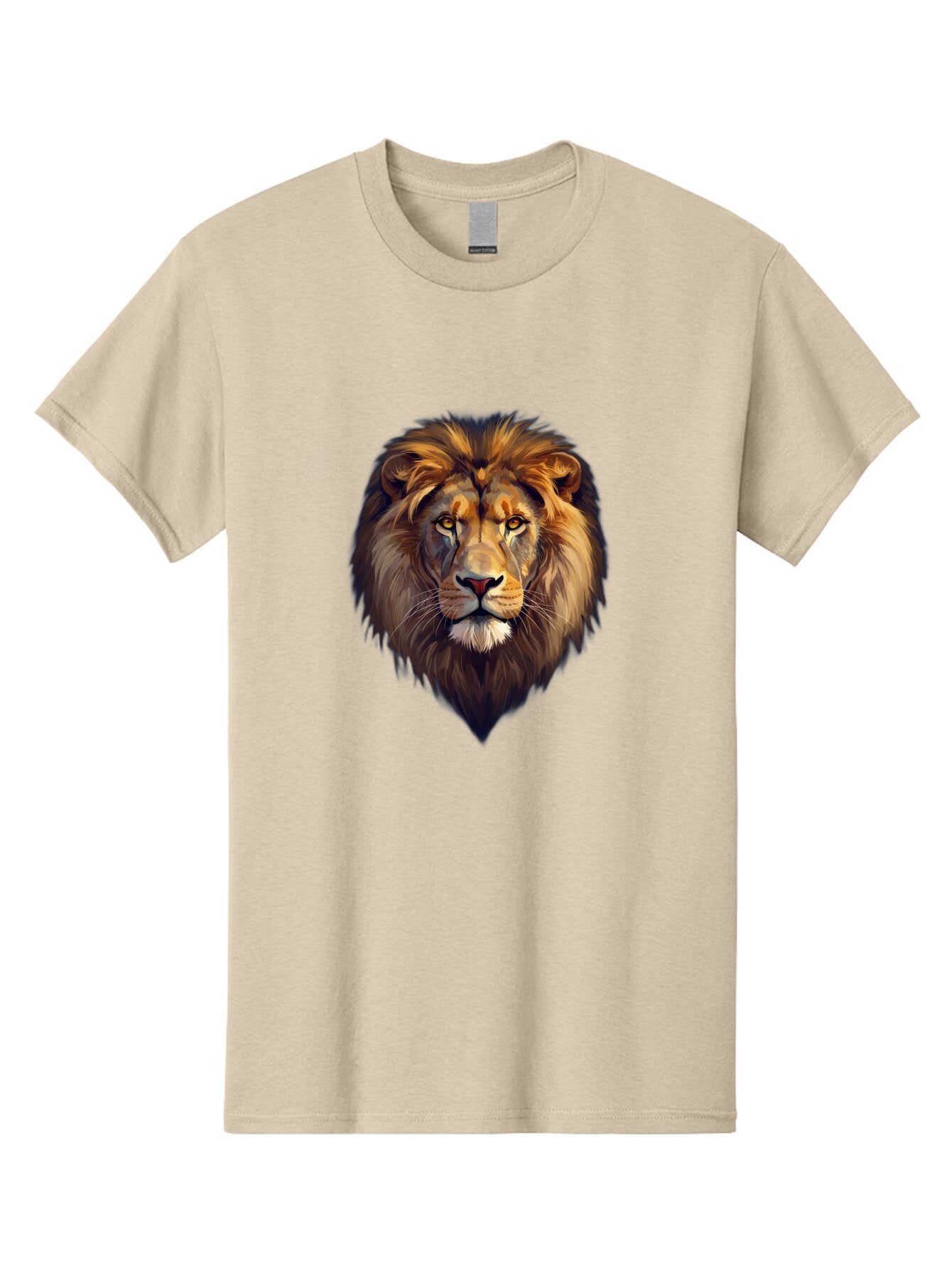 Lion-Portrait Men'S Graphic Tee, 100% Cotton, Comfortable Casual Summer Wear, Machine Washable, Vintage Camera, Old Camera, Antique Camera, Black Camera, Classic Photography, Photography Equipment, Nostalgic Device, Film Camera, Camera Art Bao604 3