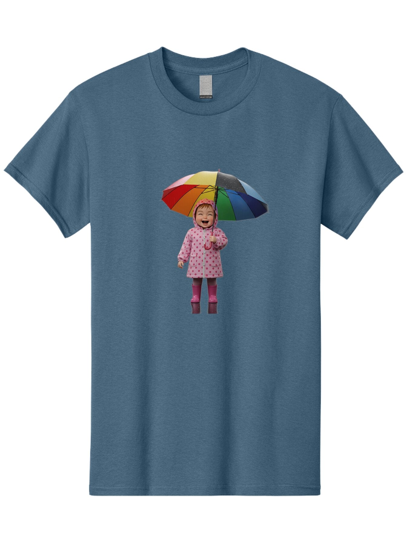 Little-Girl-With-Rainbow-Umbrella Men'S Graphic Tee, 100% Cotton, Comfortable Casual Summer Wear, Machine Washable, Vintage Camera, Old Camera, Antique Camera, Black Camera, Classic Photography, Photography Equipment, Nostalgic Device, Bao608 6