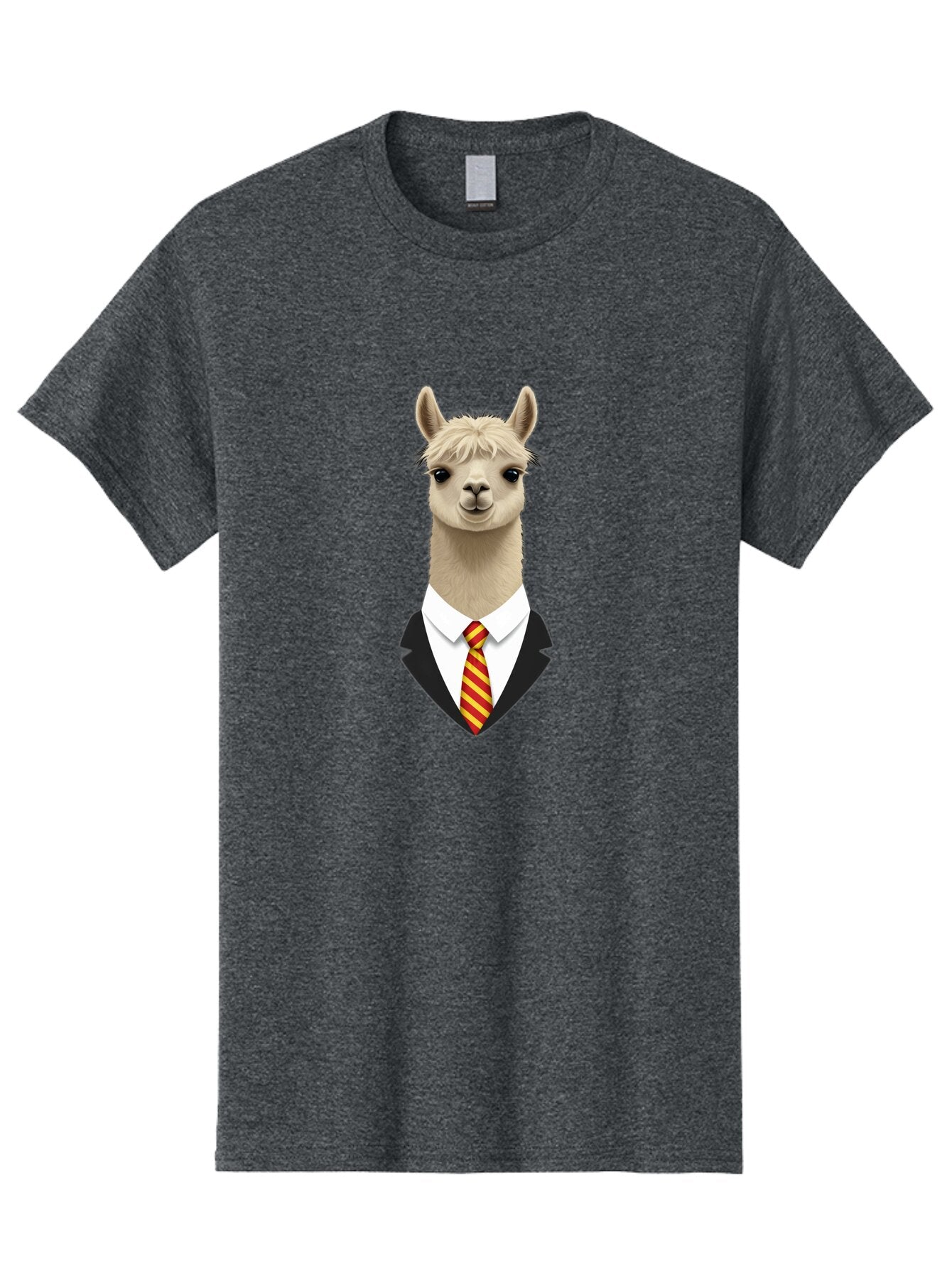 Llama-In-Suit-And-Tie Men'S Graphic Tee, 100% Cotton, Comfortable Casual Summer Wear, Machine Washable, Vintage Camera, Old Camera, Antique Camera, Black Camera, Classic Photography, Photography Equipment, Nostalgic Device, Film Camera, Bao613 3
