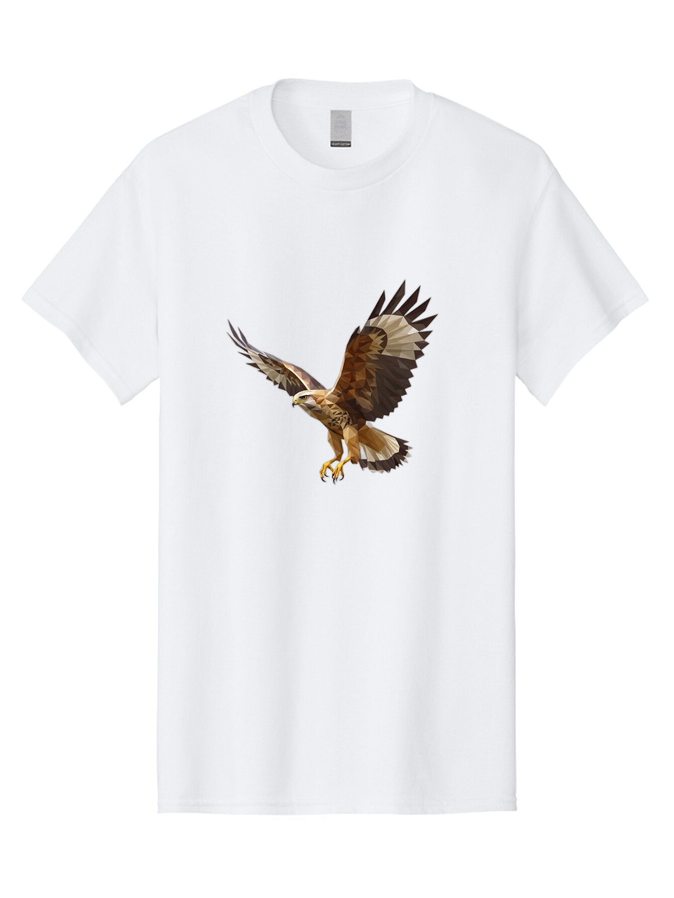 Low-Poly-Eagle-Flying Men'S Graphic Tee, 100% Cotton, Comfortable Casual Summer Wear, Machine Washable, Vintage Camera, Old Camera, Antique Camera, Black Camera, Classic Photography, Photography Equipment, Nostalgic Device, Film Camera, Bao618 7