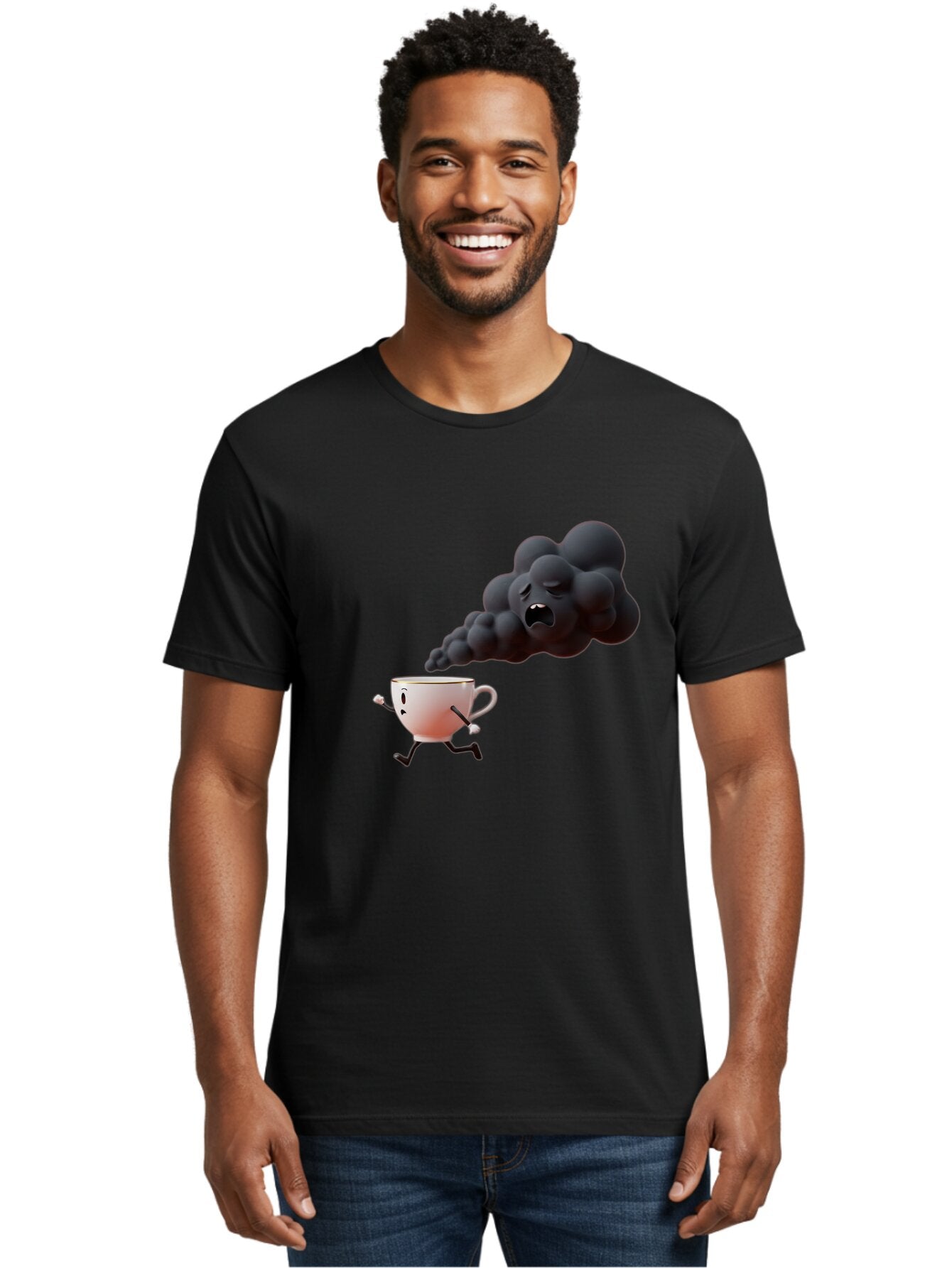 Mad-Cloud-Coffee Men'S Graphic Tee, 100% Cotton, Comfortable Casual Summer Wear, Machine Washable, Vintage Camera, Old Camera, Antique Camera, Black Camera, Classic Photography, Photography Equipment, Nostalgic Device, Film Camera, Camera Art Bao621 16