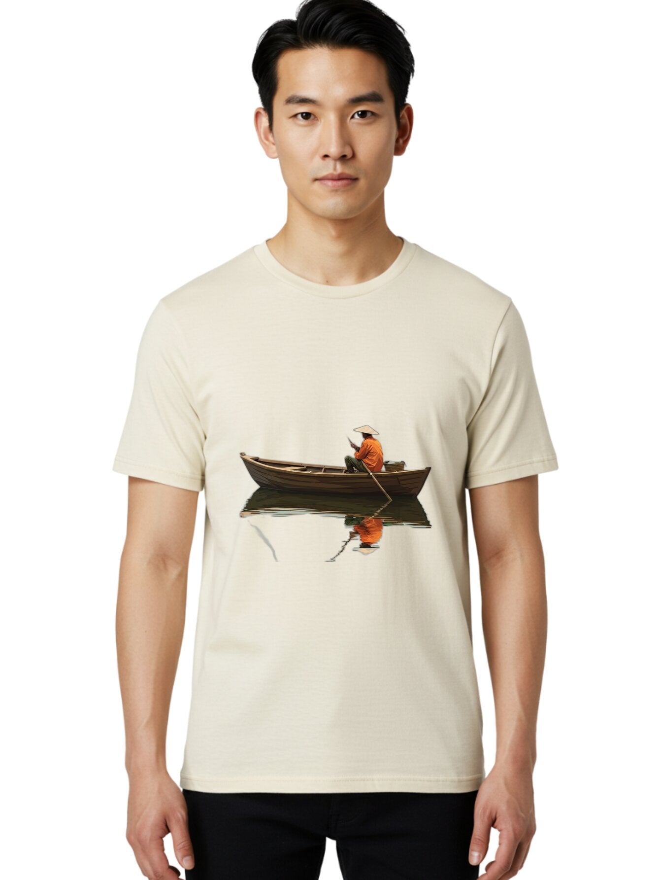 Man-In-Boat Men'S Graphic Tee, 100% Cotton, Comfortable Casual Summer Wear, Machine Washable, Vintage Camera, Old Camera, Antique Camera, Black Camera, Classic Photography, Photography Equipment, Nostalgic Device, Film Camera, Camera Art Bao626 29