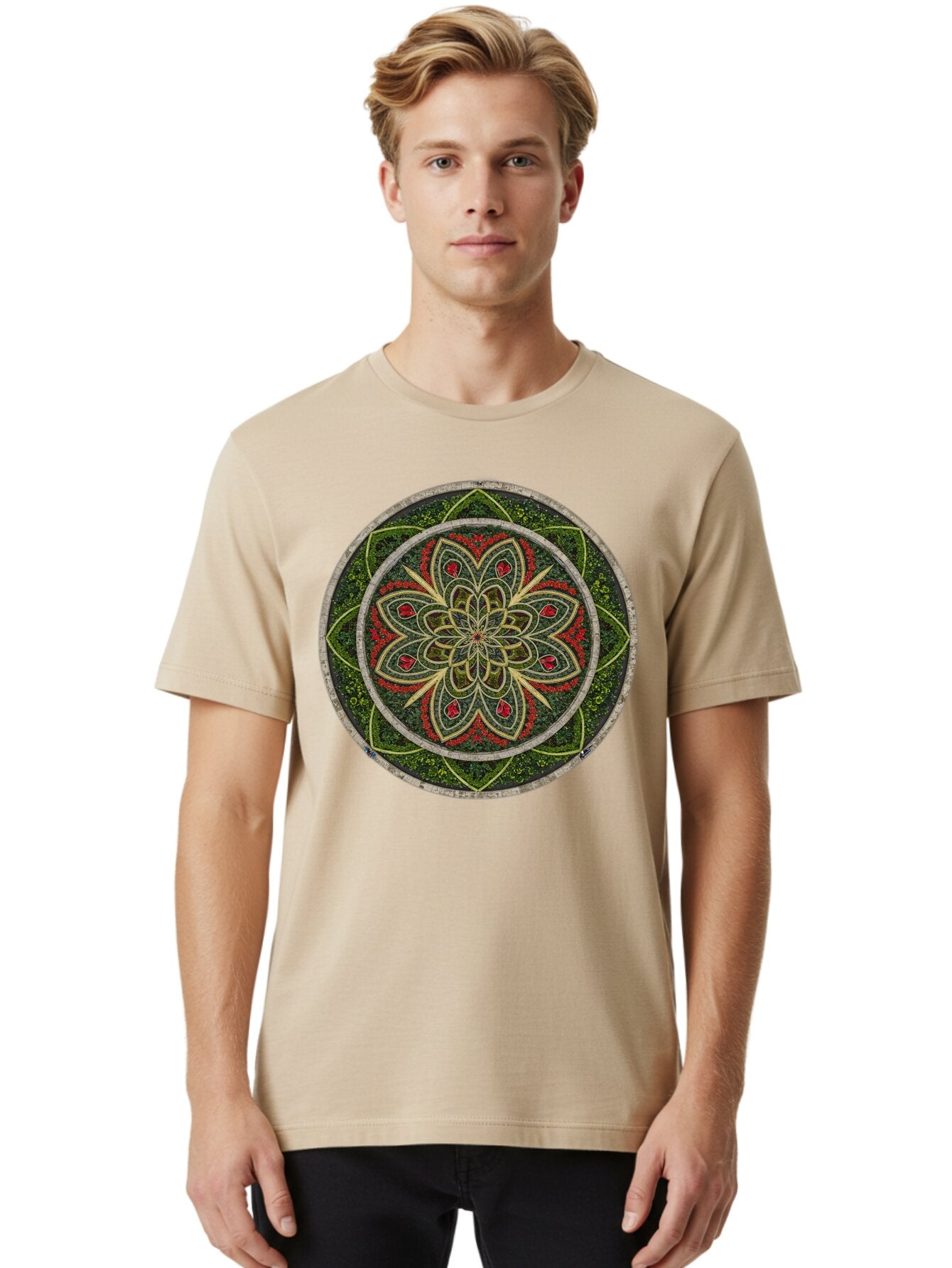 Mandala Men'S Graphic Tee, 100% Cotton, Comfortable Casual Summer Wear, Machine Washable, Vintage Camera, Old Camera, Antique Camera, Black Camera, Classic Photography, Photography Equipment, Nostalgic Device, Film Camera, Camera Art Bao631 23