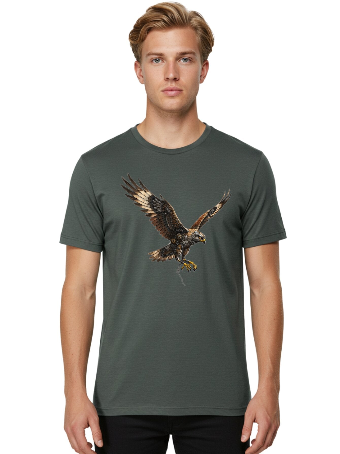 Mechanical-Falcon Men'S Graphic Tee, 100% Cotton, Comfortable Casual Summer Wear, Machine Washable, Vintage Camera, Old Camera, Antique Camera, Black Camera, Classic Photography, Photography Equipment, Nostalgic Device, Film Camera, Camera Art Bao635 21