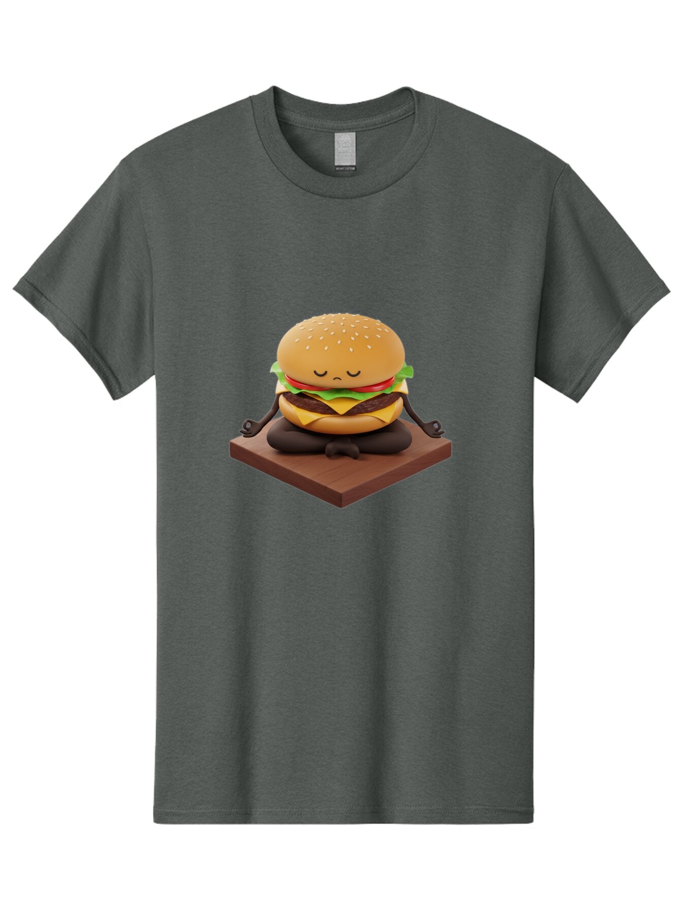 Meditating-Burger Men'S Graphic Tee, 100% Cotton, Comfortable Casual Summer Wear, Machine Washable, Vintage Camera, Old Camera, Antique Camera, Black Camera, Classic Photography, Photography Equipment, Nostalgic Device, Film Camera, Camera Art Bao638 4