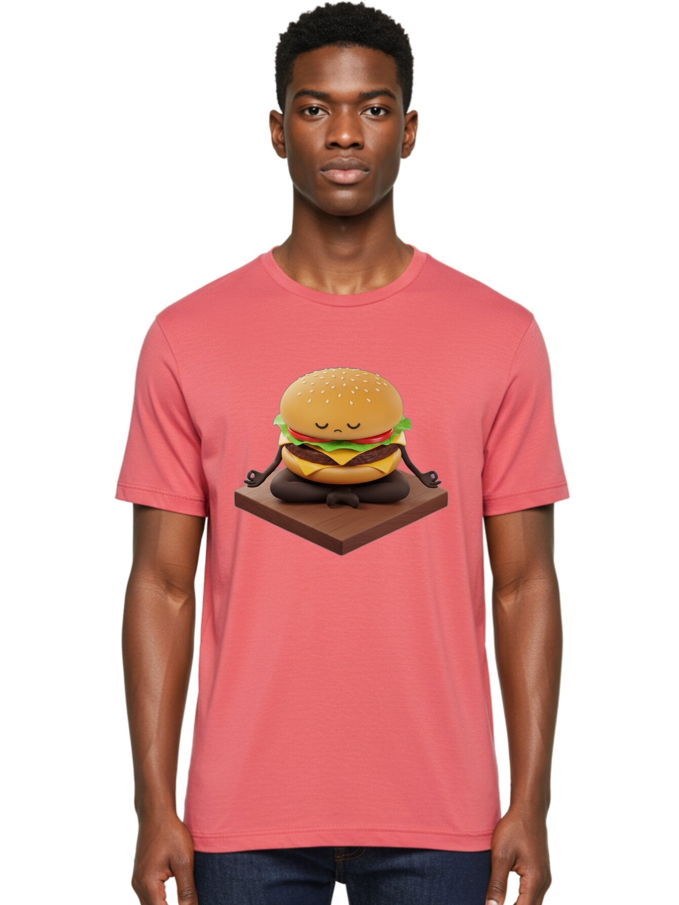 Meditating-Burger Men'S Graphic Tee, 100% Cotton, Comfortable Casual Summer Wear, Machine Washable, Vintage Camera, Old Camera, Antique Camera, Black Camera, Classic Photography, Photography Equipment, Nostalgic Device, Film Camera, Camera Art Bao638 27
