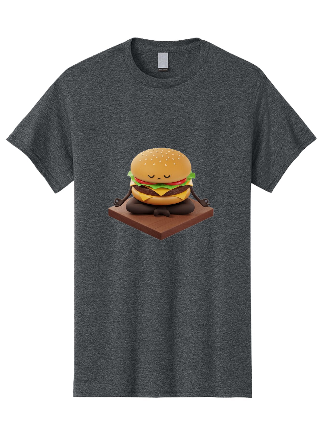 Meditating-Burger Men'S Graphic Tee, 100% Cotton, Comfortable Casual Summer Wear, Machine Washable, Vintage Camera, Old Camera, Antique Camera, Black Camera, Classic Photography, Photography Equipment, Nostalgic Device, Film Camera, Camera Art Bao638 9