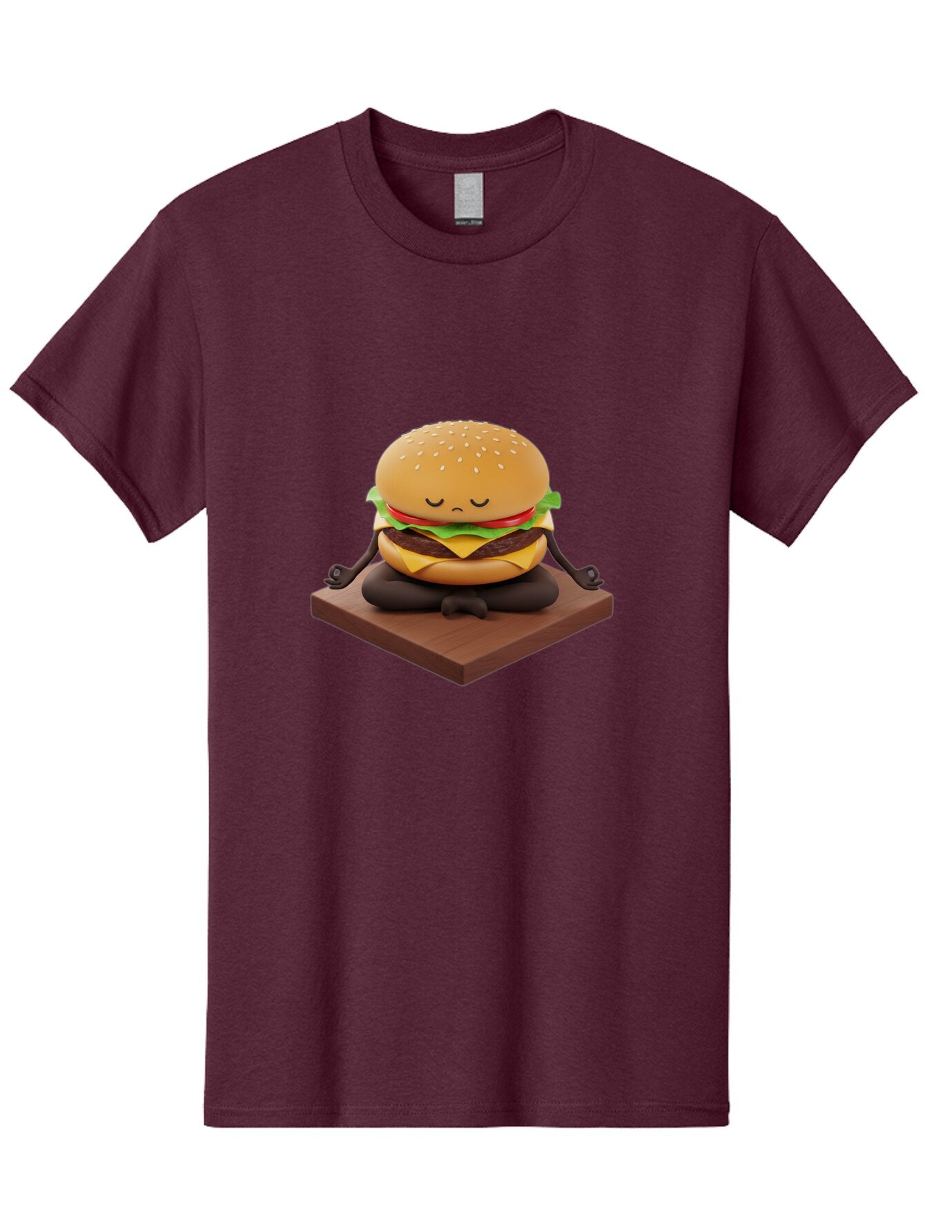 Meditating-Burger Men'S Graphic Tee, 100% Cotton, Comfortable Casual Summer Wear, Machine Washable, Vintage Camera, Old Camera, Antique Camera, Black Camera, Classic Photography, Photography Equipment, Nostalgic Device, Film Camera, Camera Art Bao638 5