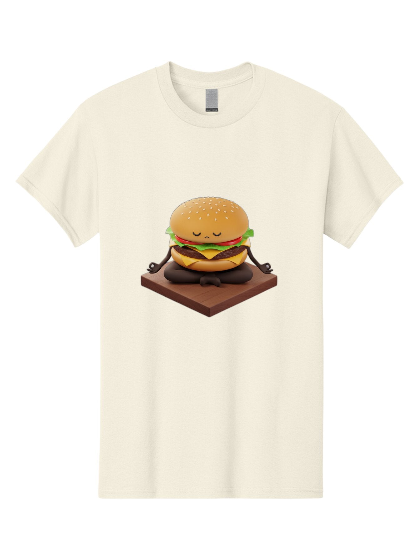 Meditating-Burger Men'S Graphic Tee, 100% Cotton, Comfortable Casual Summer Wear, Machine Washable, Vintage Camera, Old Camera, Antique Camera, Black Camera, Classic Photography, Photography Equipment, Nostalgic Device, Film Camera, Camera Art Bao638