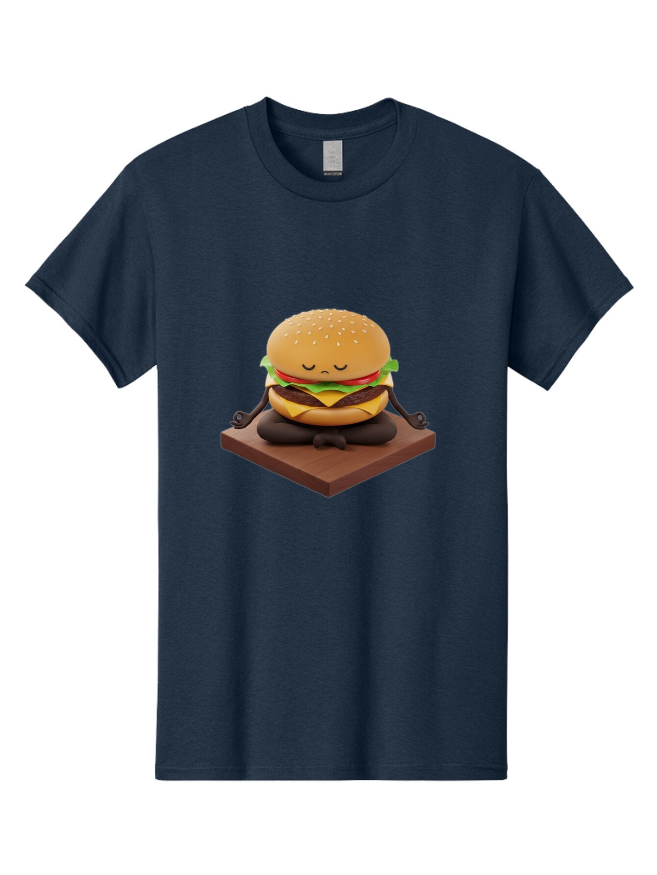 Meditating-Burger Men'S Graphic Tee, 100% Cotton, Comfortable Casual Summer Wear, Machine Washable, Vintage Camera, Old Camera, Antique Camera, Black Camera, Classic Photography, Photography Equipment, Nostalgic Device, Film Camera, Camera Art Bao638 8