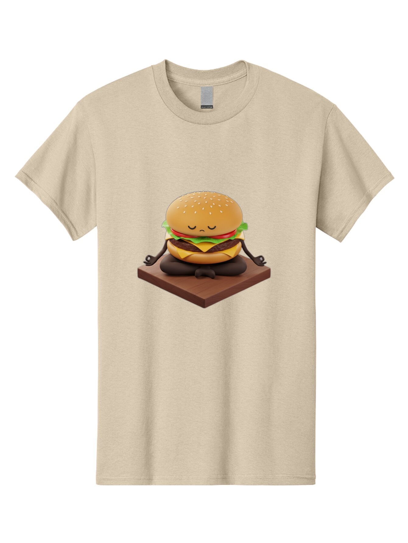 Meditating-Burger Men'S Graphic Tee, 100% Cotton, Comfortable Casual Summer Wear, Machine Washable, Vintage Camera, Old Camera, Antique Camera, Black Camera, Classic Photography, Photography Equipment, Nostalgic Device, Film Camera, Camera Art Bao638 3