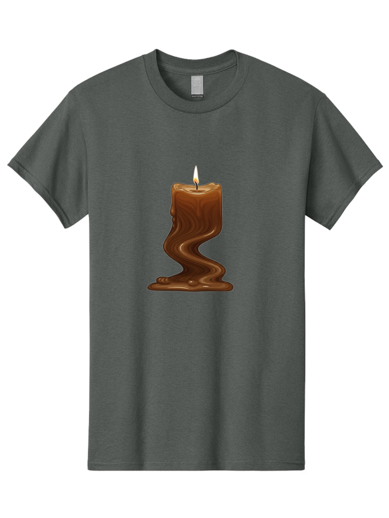 Melting-Candle-1 Men'S Graphic Tee, 100% Cotton, Comfortable Casual Summer Wear, Machine Washable, Vintage Camera, Old Camera, Antique Camera, Black Camera, Classic Photography, Photography Equipment, Nostalgic Device, Film Camera, Camera Art Bao641 13