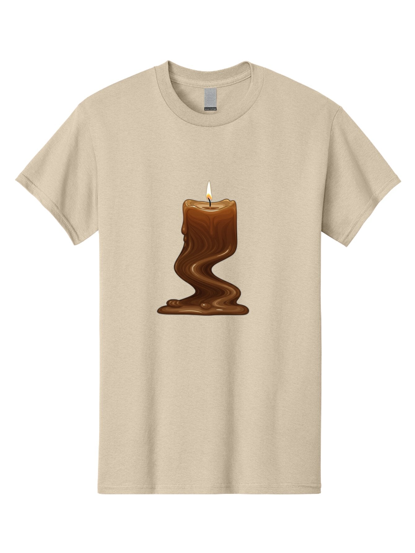 Melting-Candle-1 Men'S Graphic Tee, 100% Cotton, Comfortable Casual Summer Wear, Machine Washable, Vintage Camera, Old Camera, Antique Camera, Black Camera, Classic Photography, Photography Equipment, Nostalgic Device, Film Camera, Camera Art Bao641 6