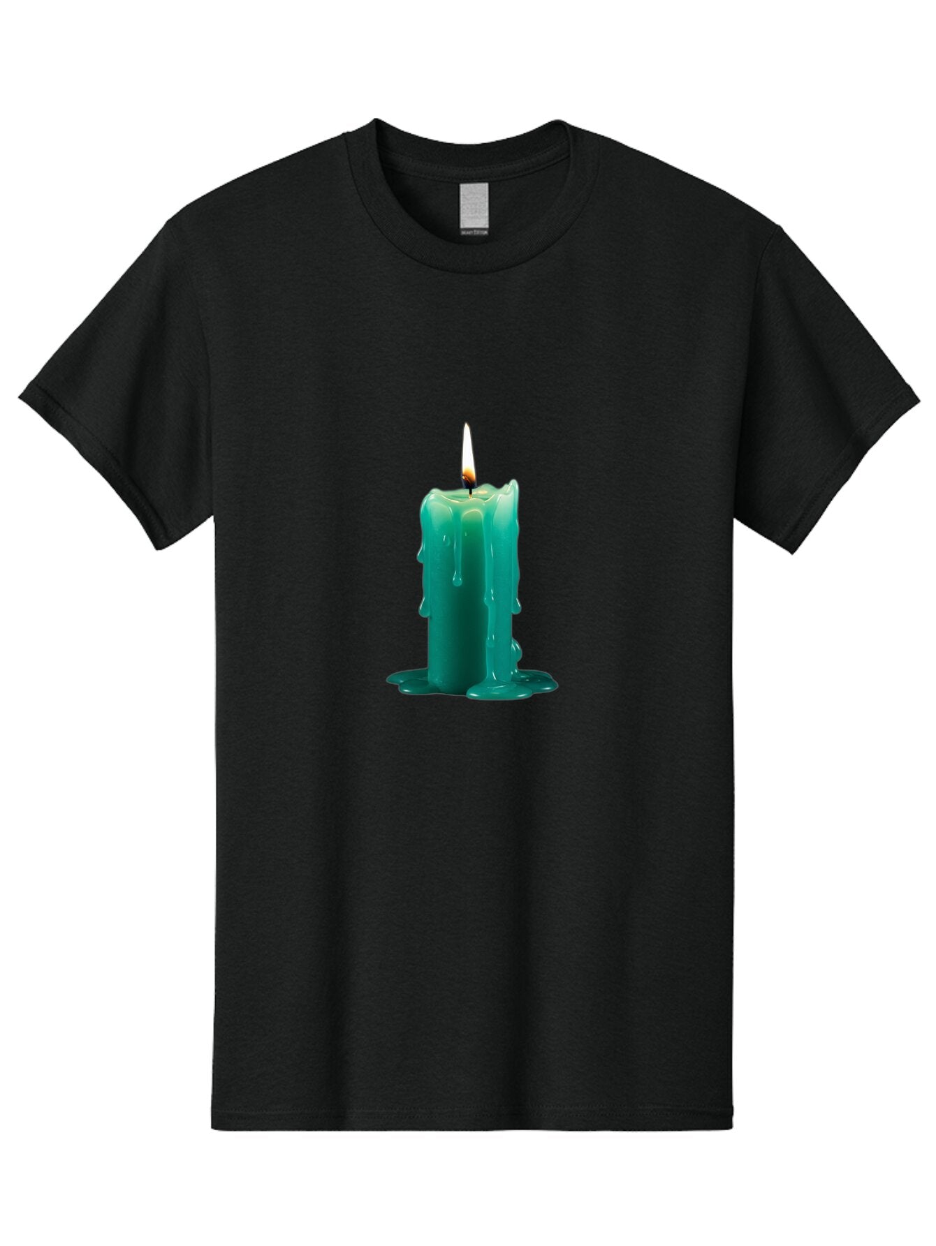 Melting-Candle-2 Men'S Graphic Tee, 100% Cotton, Comfortable Casual Summer Wear, Machine Washable, Vintage Camera, Old Camera, Antique Camera, Black Camera, Classic Photography, Photography Equipment, Nostalgic Device, Film Camera, Camera Art Bao642 4