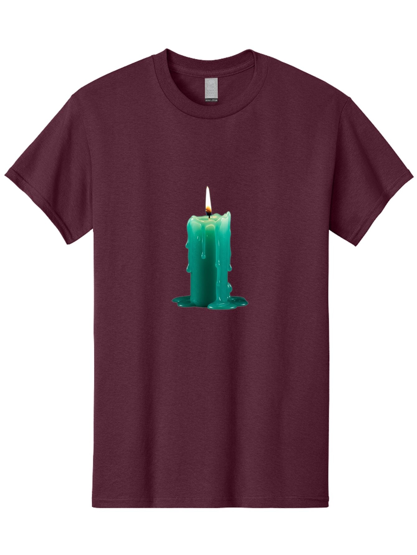 Melting-Candle-2 Men'S Graphic Tee, 100% Cotton, Comfortable Casual Summer Wear, Machine Washable, Vintage Camera, Old Camera, Antique Camera, Black Camera, Classic Photography, Photography Equipment, Nostalgic Device, Film Camera, Camera Art Bao642 7