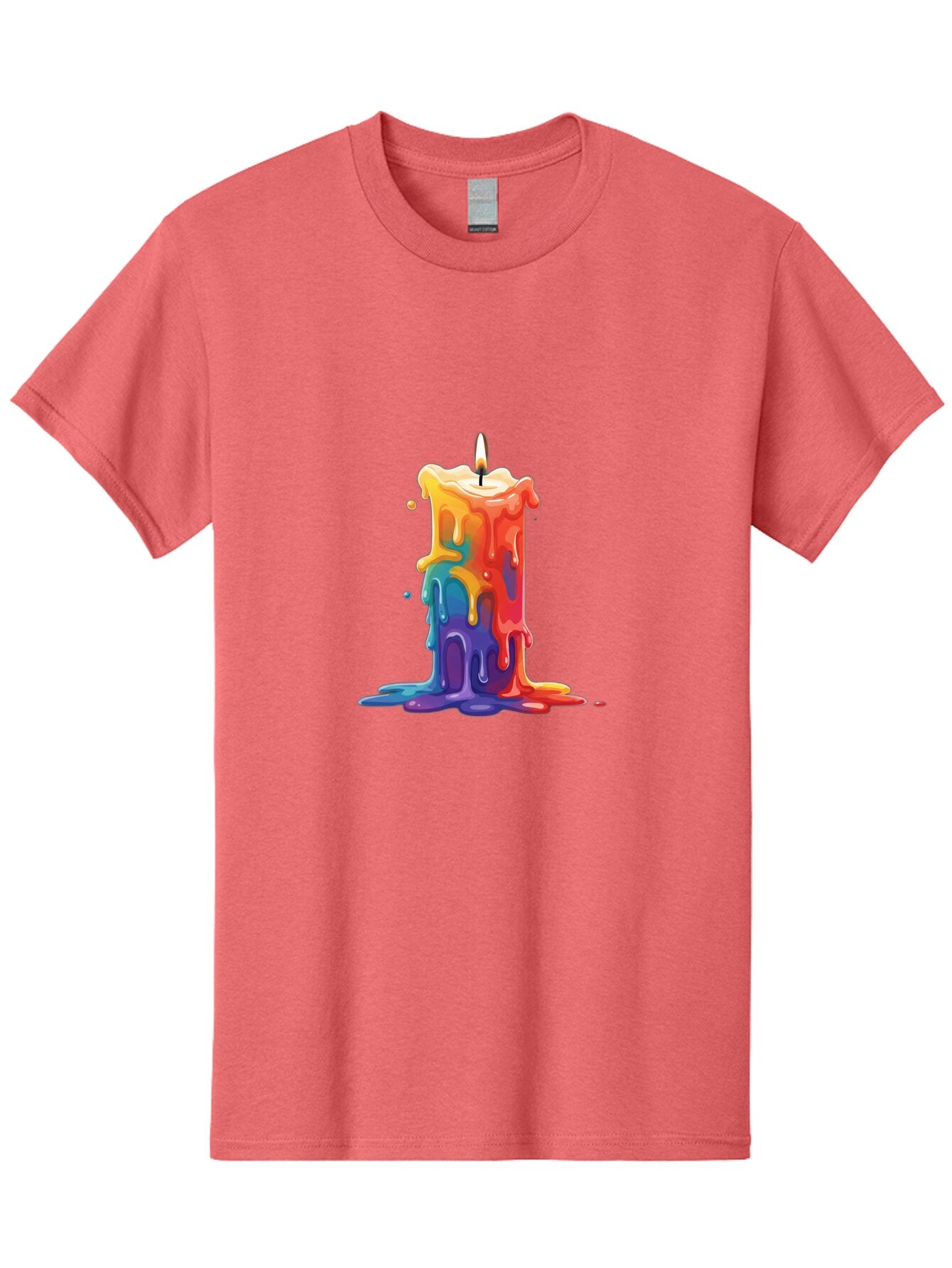 Melting-Candle-3 Men'S Graphic Tee, 100% Cotton, Comfortable Casual Summer Wear, Machine Washable, Vintage Camera, Old Camera, Antique Camera, Black Camera, Classic Photography, Photography Equipment, Nostalgic Device, Film Camera, Camera Art Bao643 7