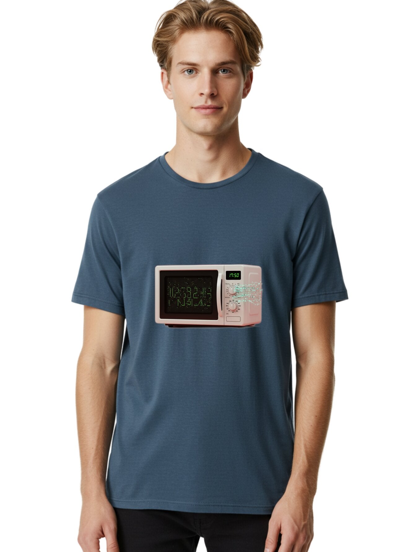 Microwave-1 Men'S Graphic Tee, 100% Cotton, Comfortable Casual Summer Wear, Machine Washable, Vintage Camera, Old Camera, Antique Camera, Black Camera, Classic Photography, Photography Equipment, Nostalgic Device, Film Camera, Camera Art Bao652 27