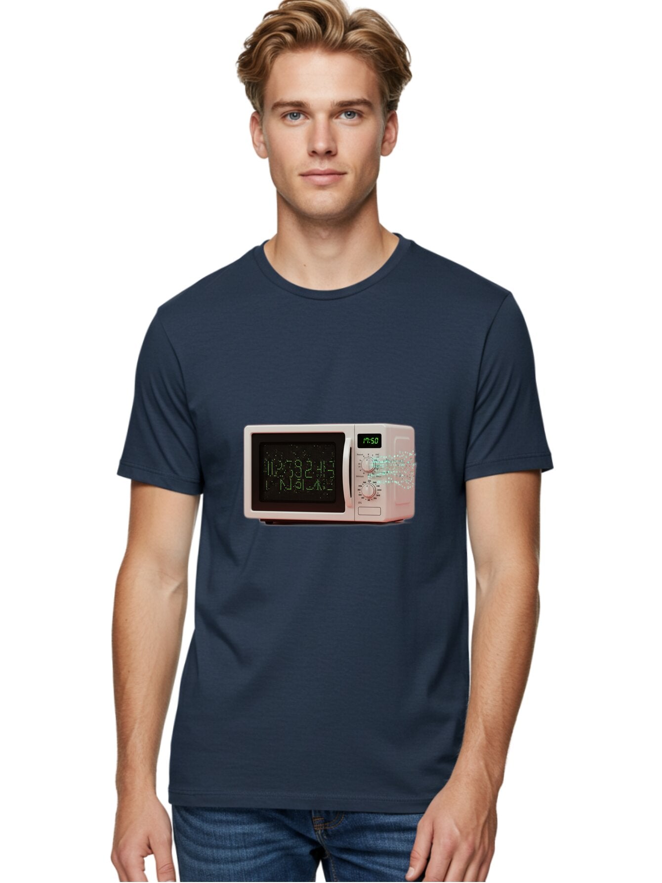 Microwave-1 Men'S Graphic Tee, 100% Cotton, Comfortable Casual Summer Wear, Machine Washable, Vintage Camera, Old Camera, Antique Camera, Black Camera, Classic Photography, Photography Equipment, Nostalgic Device, Film Camera, Camera Art Bao652 30