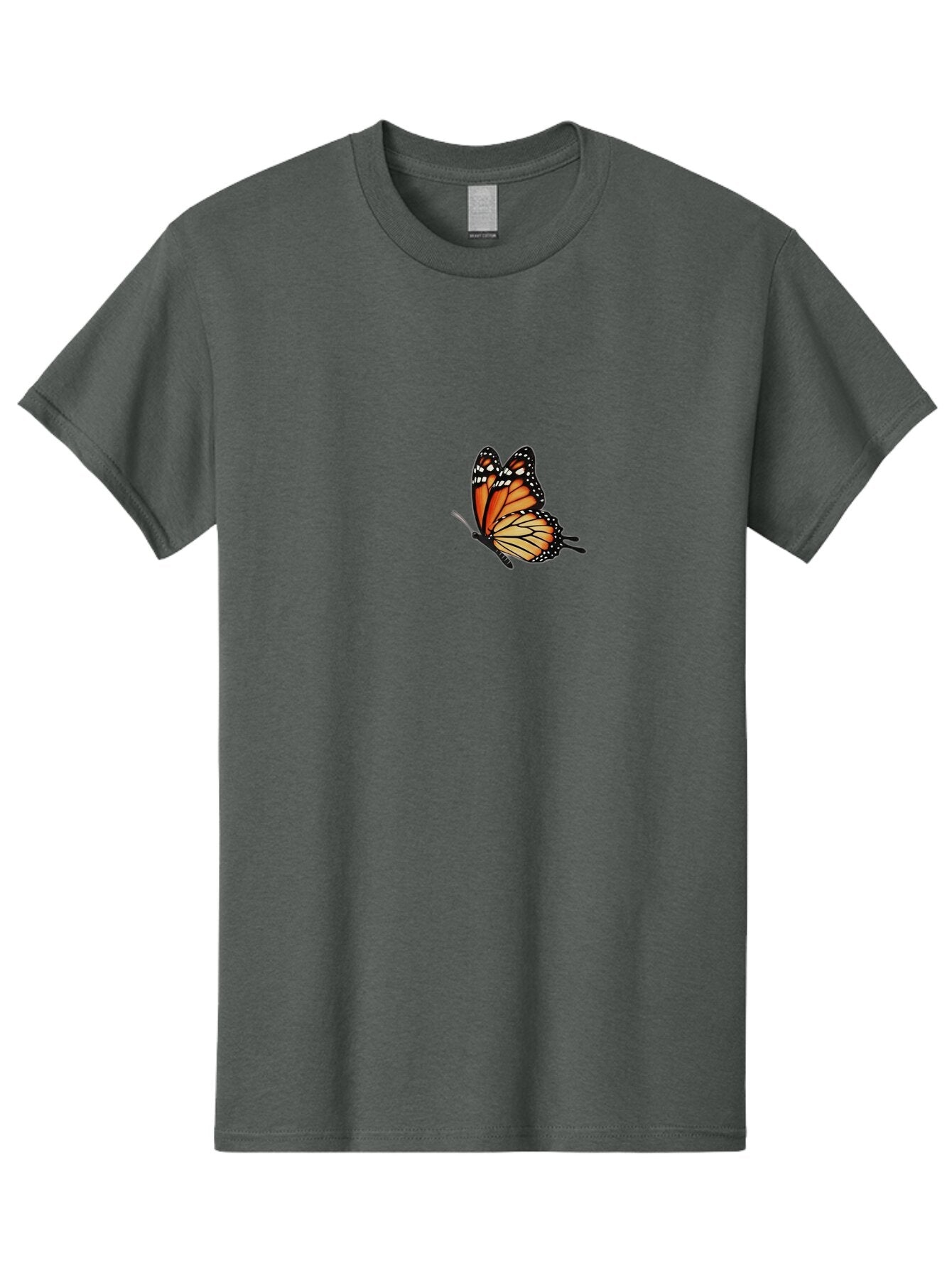 Monarch-Butterfly Men'S Graphic Tee, 100% Cotton, Comfortable Casual Summer Wear, Machine Washable, Vintage Camera, Old Camera, Antique Camera, Black Camera, Classic Photography, Photography Equipment, Nostalgic Device, Film Camera, Camera Art Bao661 4