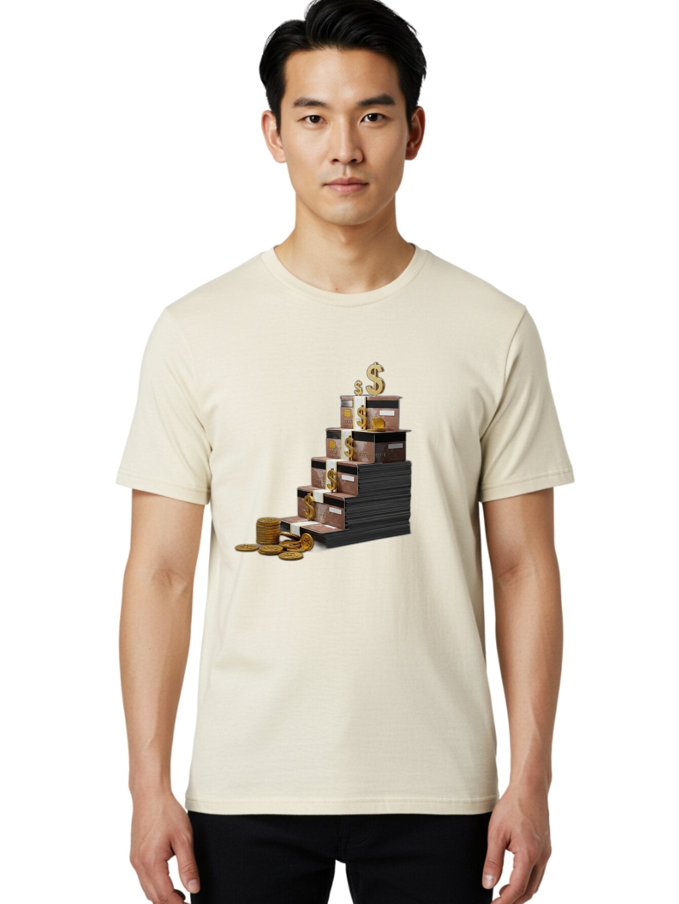 Money-Stack Men'S Graphic Tee, 100% Cotton, Comfortable Casual Summer Wear, Machine Washable, Vintage Camera, Old Camera, Antique Camera, Black Camera, Classic Photography, Photography Equipment, Nostalgic Device, Film Camera, Camera Art Bao664 16