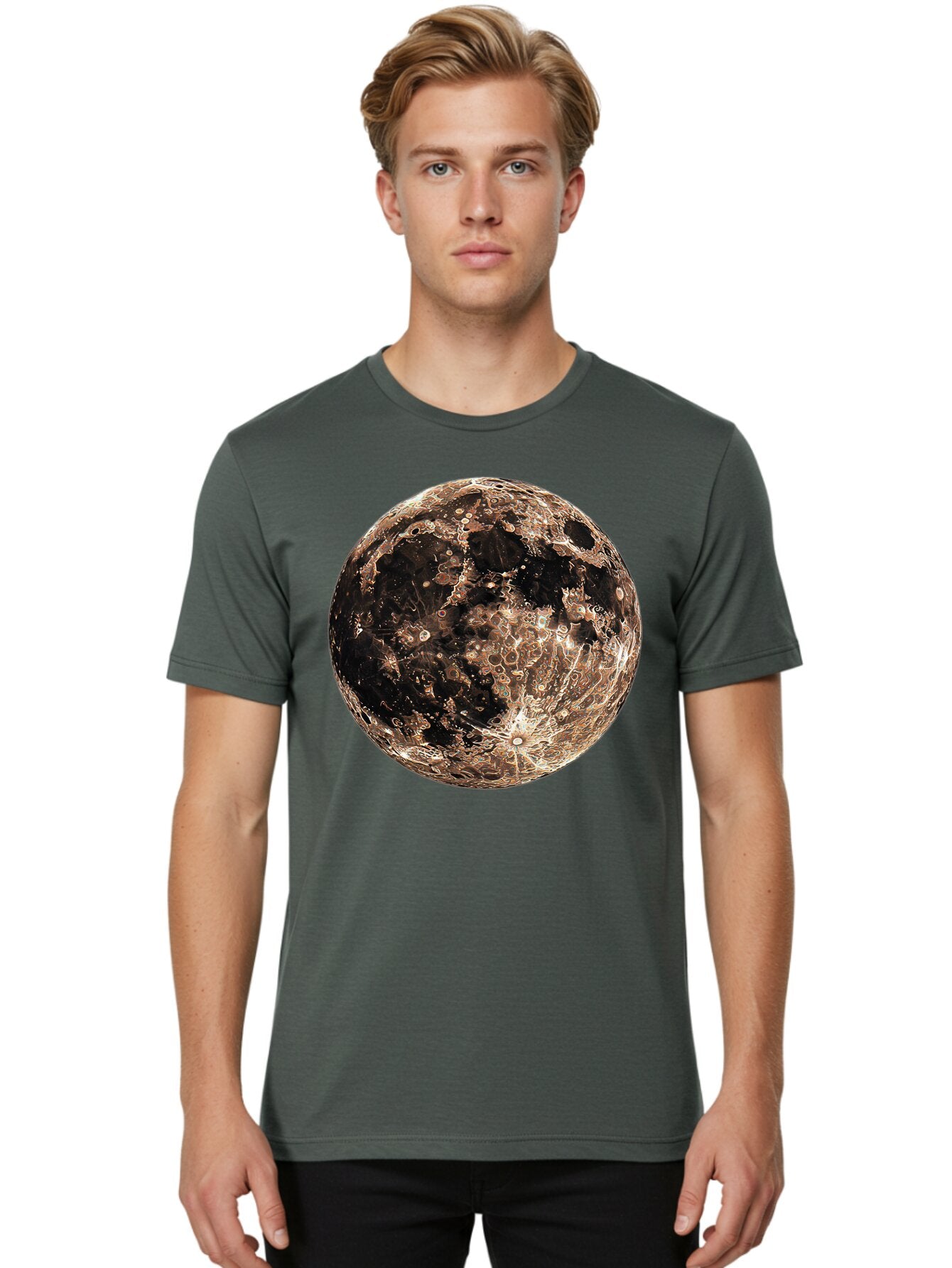 Moon-1 Men'S Graphic Tee, 100% Cotton, Comfortable Casual Summer Wear, Machine Washable, Vintage Camera, Old Camera, Antique Camera, Black Camera, Classic Photography, Photography Equipment, Nostalgic Device, Film Camera, Camera Art Bao665 21