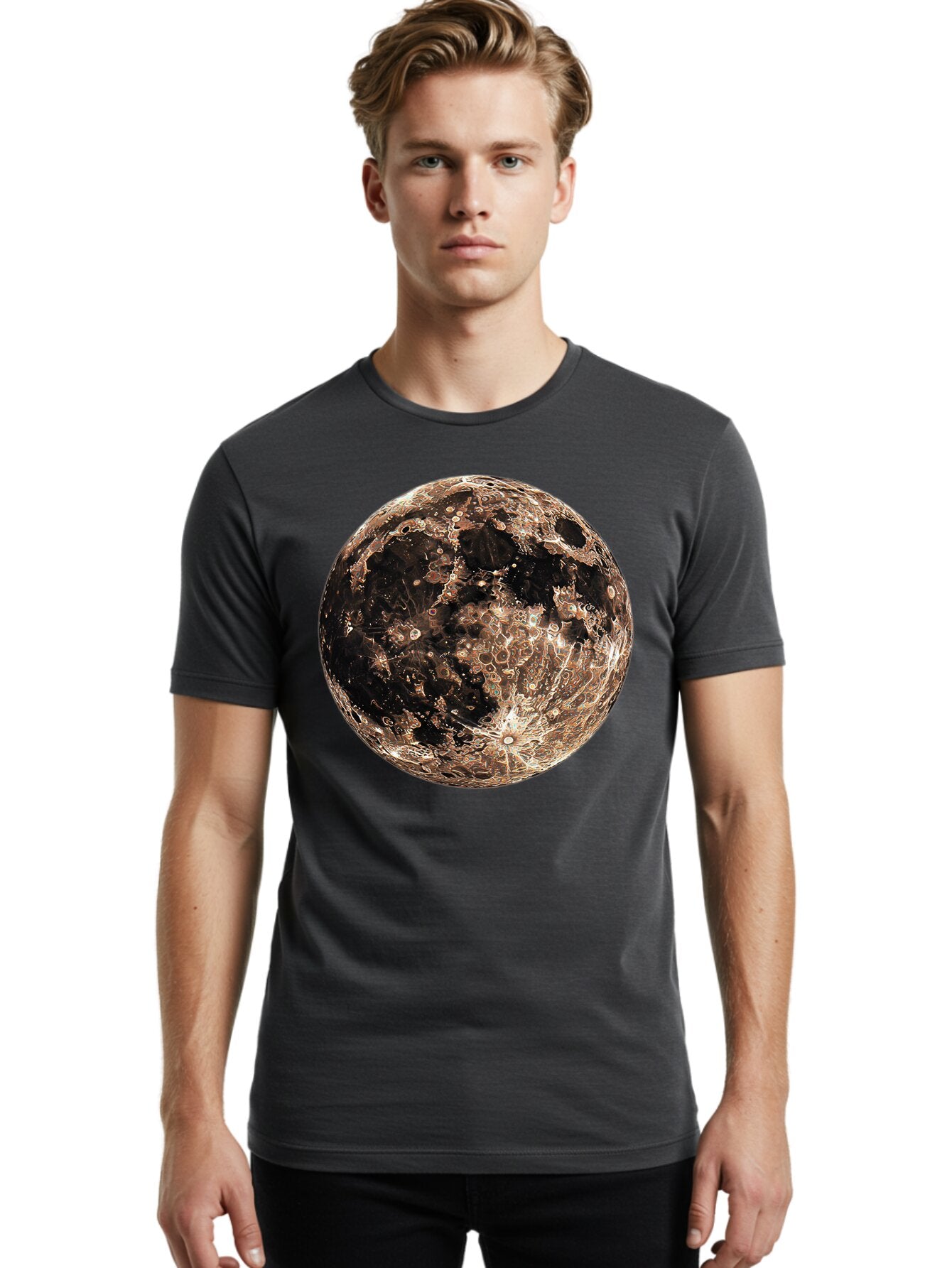 Moon-1 Men'S Graphic Tee, 100% Cotton, Comfortable Casual Summer Wear, Machine Washable, Vintage Camera, Old Camera, Antique Camera, Black Camera, Classic Photography, Photography Equipment, Nostalgic Device, Film Camera, Camera Art Bao665 16