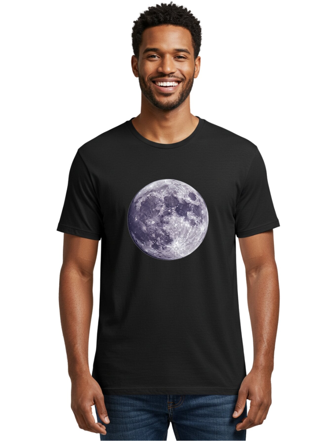 Moon-2 Men'S Graphic Tee, 100% Cotton, Comfortable Casual Summer Wear, Machine Washable, Vintage Camera, Old Camera, Antique Camera, Black Camera, Classic Photography, Photography Equipment, Nostalgic Device, Film Camera, Camera Art Bao666 24