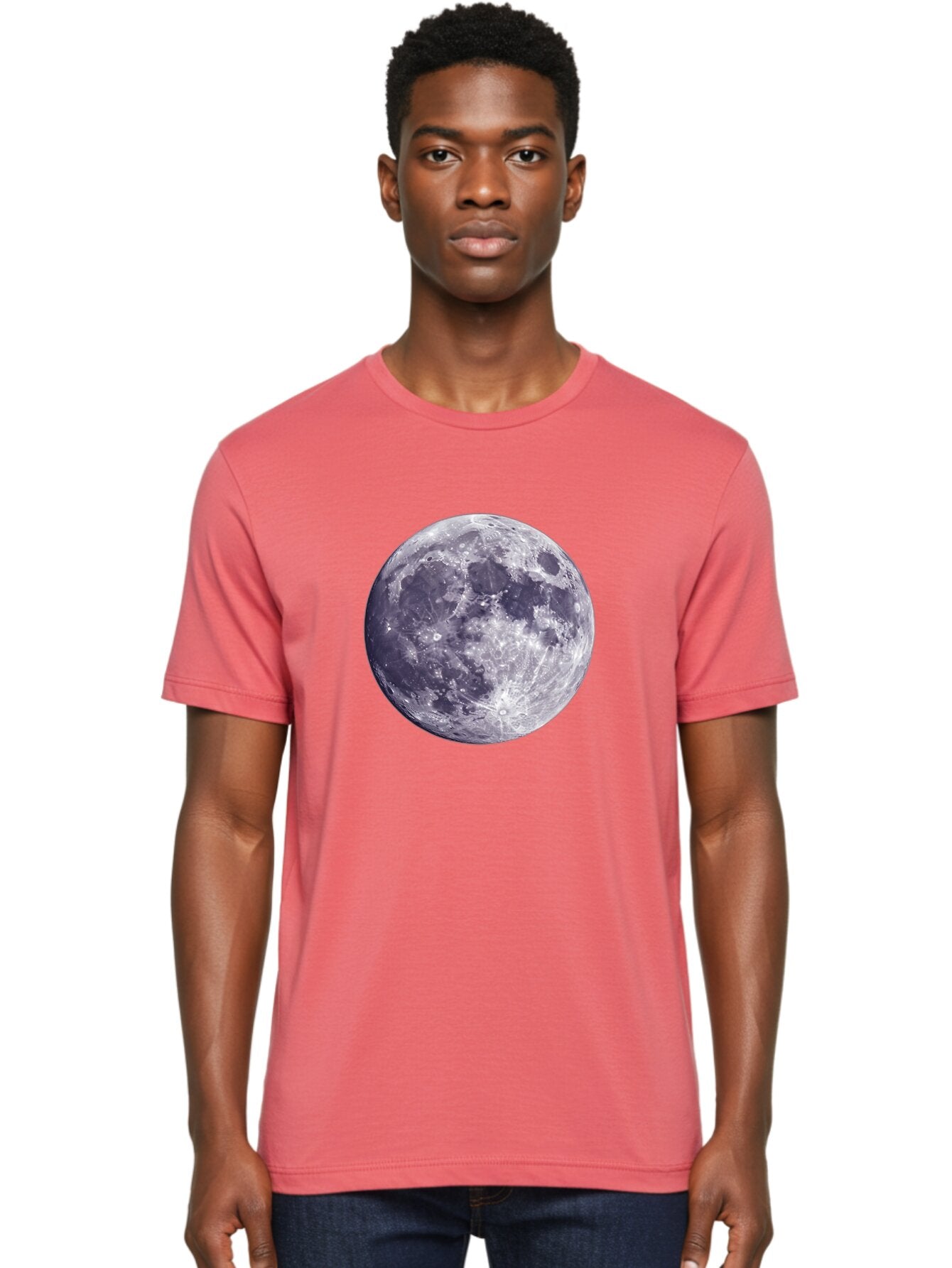 Moon-2 Men'S Graphic Tee, 100% Cotton, Comfortable Casual Summer Wear, Machine Washable, Vintage Camera, Old Camera, Antique Camera, Black Camera, Classic Photography, Photography Equipment, Nostalgic Device, Film Camera, Camera Art Bao666 26