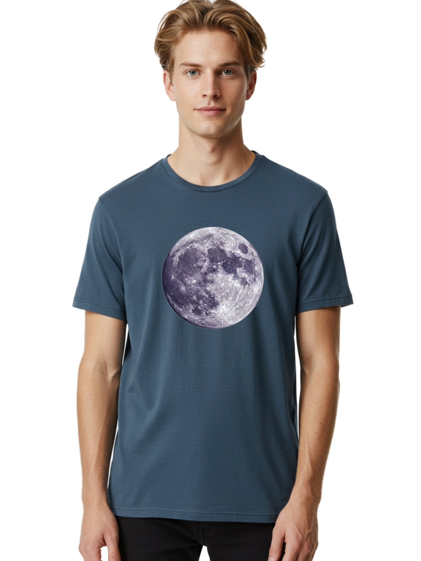 Moon-2 Men'S Graphic Tee, 100% Cotton, Comfortable Casual Summer Wear, Machine Washable, Vintage Camera, Old Camera, Antique Camera, Black Camera, Classic Photography, Photography Equipment, Nostalgic Device, Film Camera, Camera Art Bao666 18