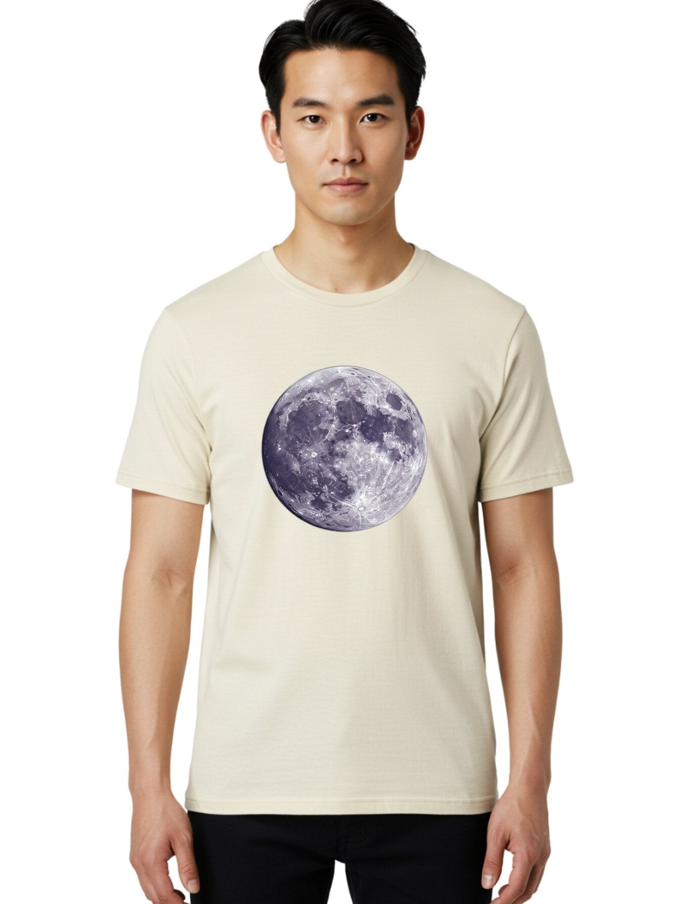 Moon-2 Men'S Graphic Tee, 100% Cotton, Comfortable Casual Summer Wear, Machine Washable, Vintage Camera, Old Camera, Antique Camera, Black Camera, Classic Photography, Photography Equipment, Nostalgic Device, Film Camera, Camera Art Bao666 17