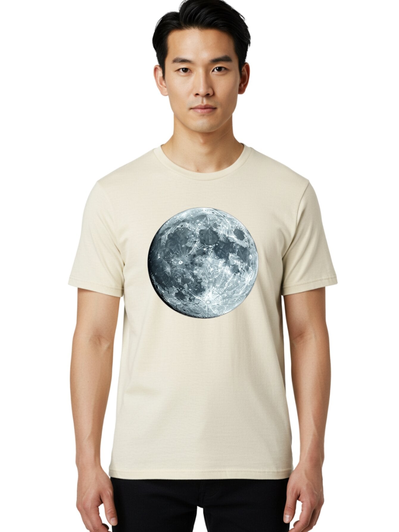 Moon-3 Men'S Graphic Tee, 100% Cotton, Comfortable Casual Summer Wear, Machine Washable, Vintage Camera, Old Camera, Antique Camera, Black Camera, Classic Photography, Photography Equipment, Nostalgic Device, Film Camera, Camera Art Bao667 26