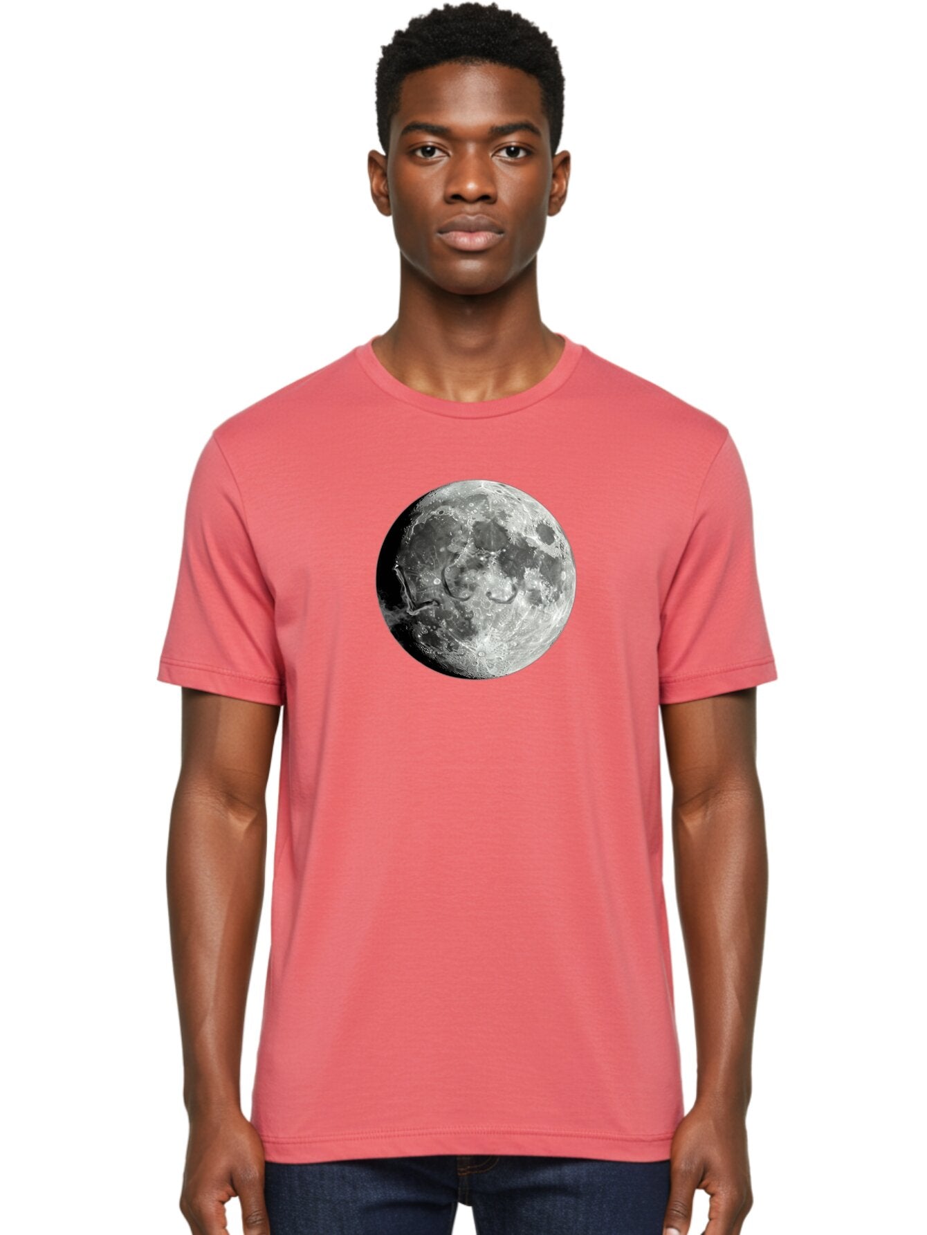 Moon-Surface Men'S Graphic Tee, 100% Cotton, Comfortable Casual Summer Wear, Machine Washable, Vintage Camera, Old Camera, Antique Camera, Black Camera, Classic Photography, Photography Equipment, Nostalgic Device, Film Camera, Camera Art Bao671 25