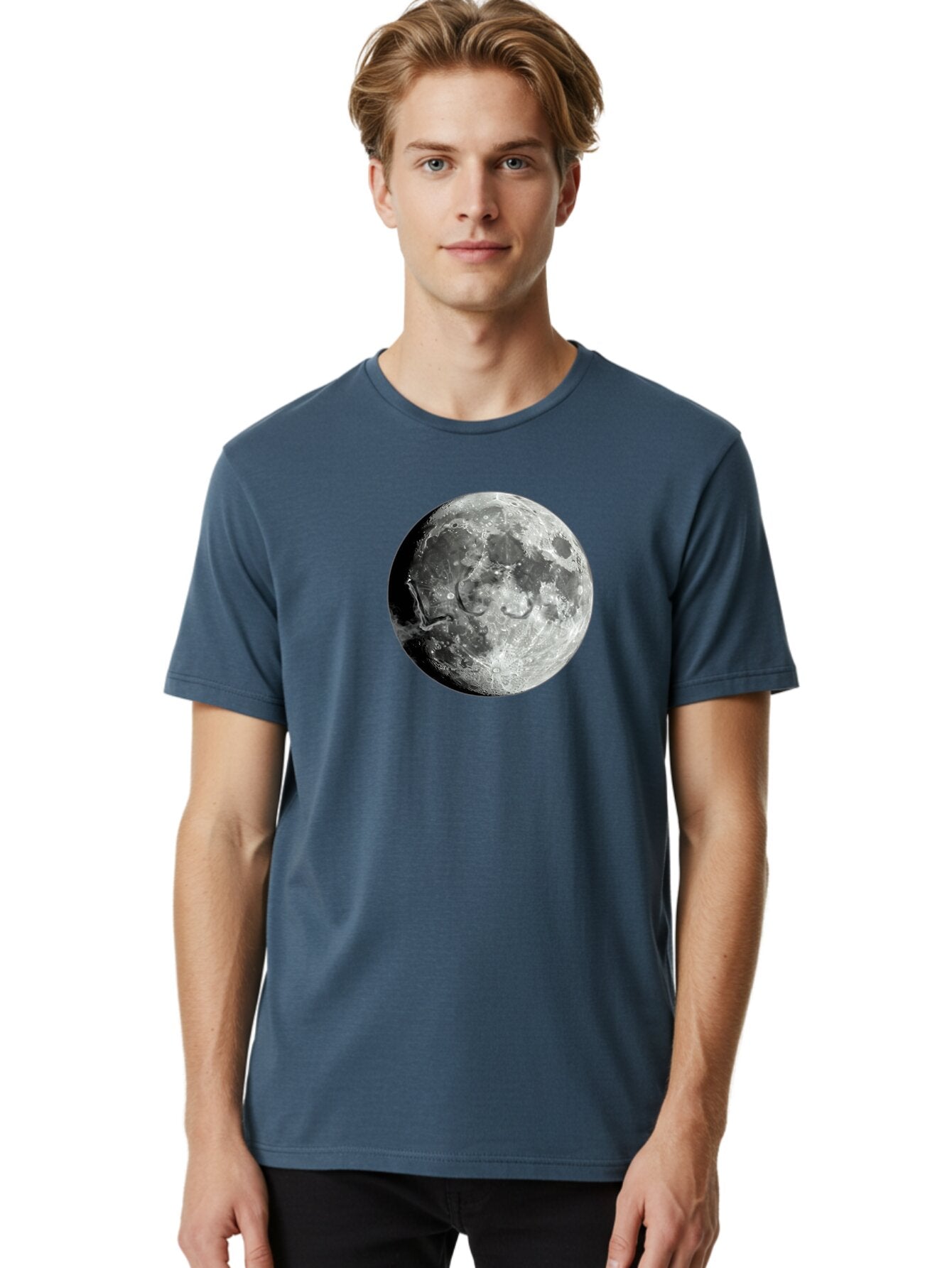 Moon-Surface Men'S Graphic Tee, 100% Cotton, Comfortable Casual Summer Wear, Machine Washable, Vintage Camera, Old Camera, Antique Camera, Black Camera, Classic Photography, Photography Equipment, Nostalgic Device, Film Camera, Camera Art Bao671 24