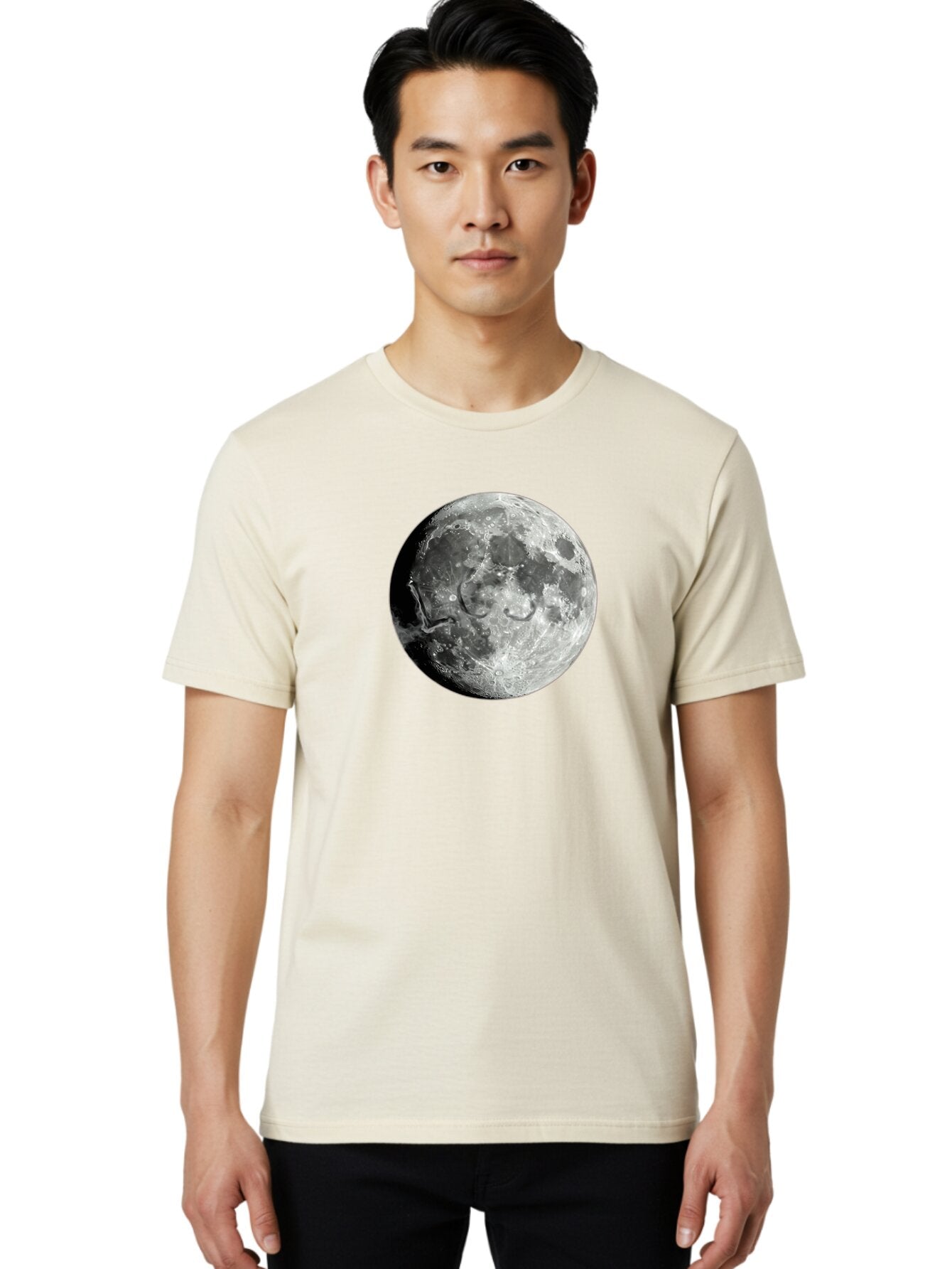 Moon-Surface Men'S Graphic Tee, 100% Cotton, Comfortable Casual Summer Wear, Machine Washable, Vintage Camera, Old Camera, Antique Camera, Black Camera, Classic Photography, Photography Equipment, Nostalgic Device, Film Camera, Camera Art Bao671 18