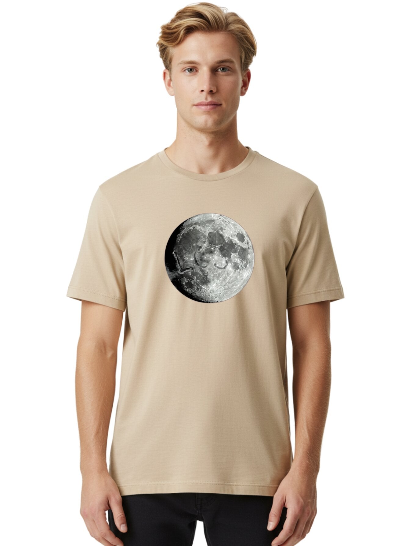 Moon-Surface Men'S Graphic Tee, 100% Cotton, Comfortable Casual Summer Wear, Machine Washable, Vintage Camera, Old Camera, Antique Camera, Black Camera, Classic Photography, Photography Equipment, Nostalgic Device, Film Camera, Camera Art Bao671 26