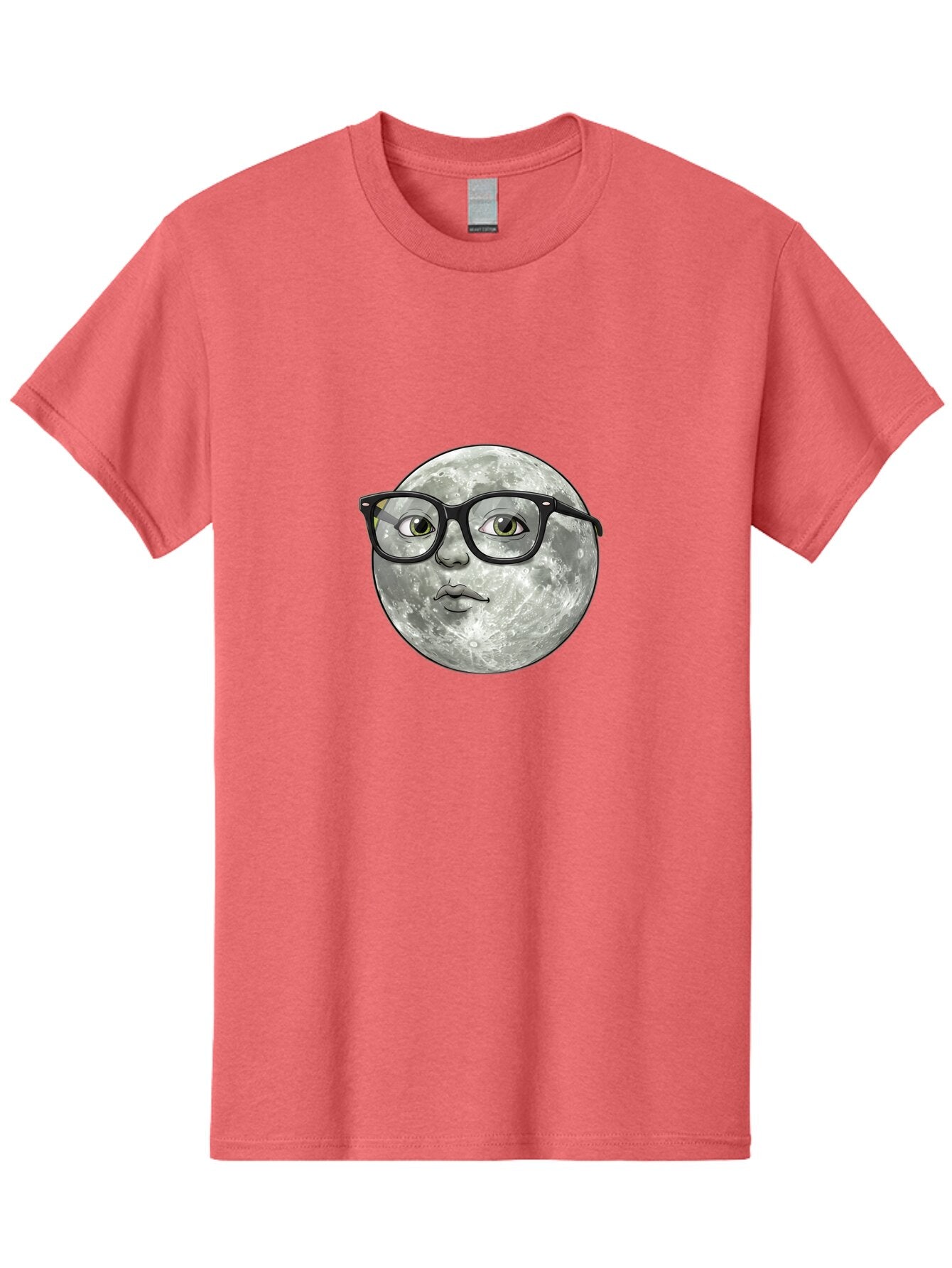 Moon-With-Glasses Men'S Graphic Tee, 100% Cotton, Comfortable Casual Summer Wear, Machine Washable, Vintage Camera, Old Camera, Antique Camera, Black Camera, Classic Photography, Photography Equipment, Nostalgic Device, Film Camera, Camera Art Bao673 5
