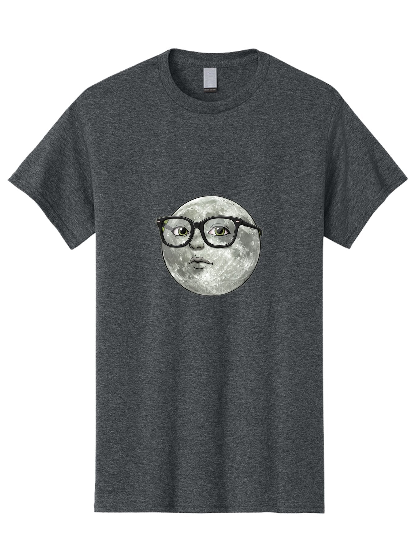 Moon-With-Glasses Men'S Graphic Tee, 100% Cotton, Comfortable Casual Summer Wear, Machine Washable, Vintage Camera, Old Camera, Antique Camera, Black Camera, Classic Photography, Photography Equipment, Nostalgic Device, Film Camera, Camera Art Bao673 4