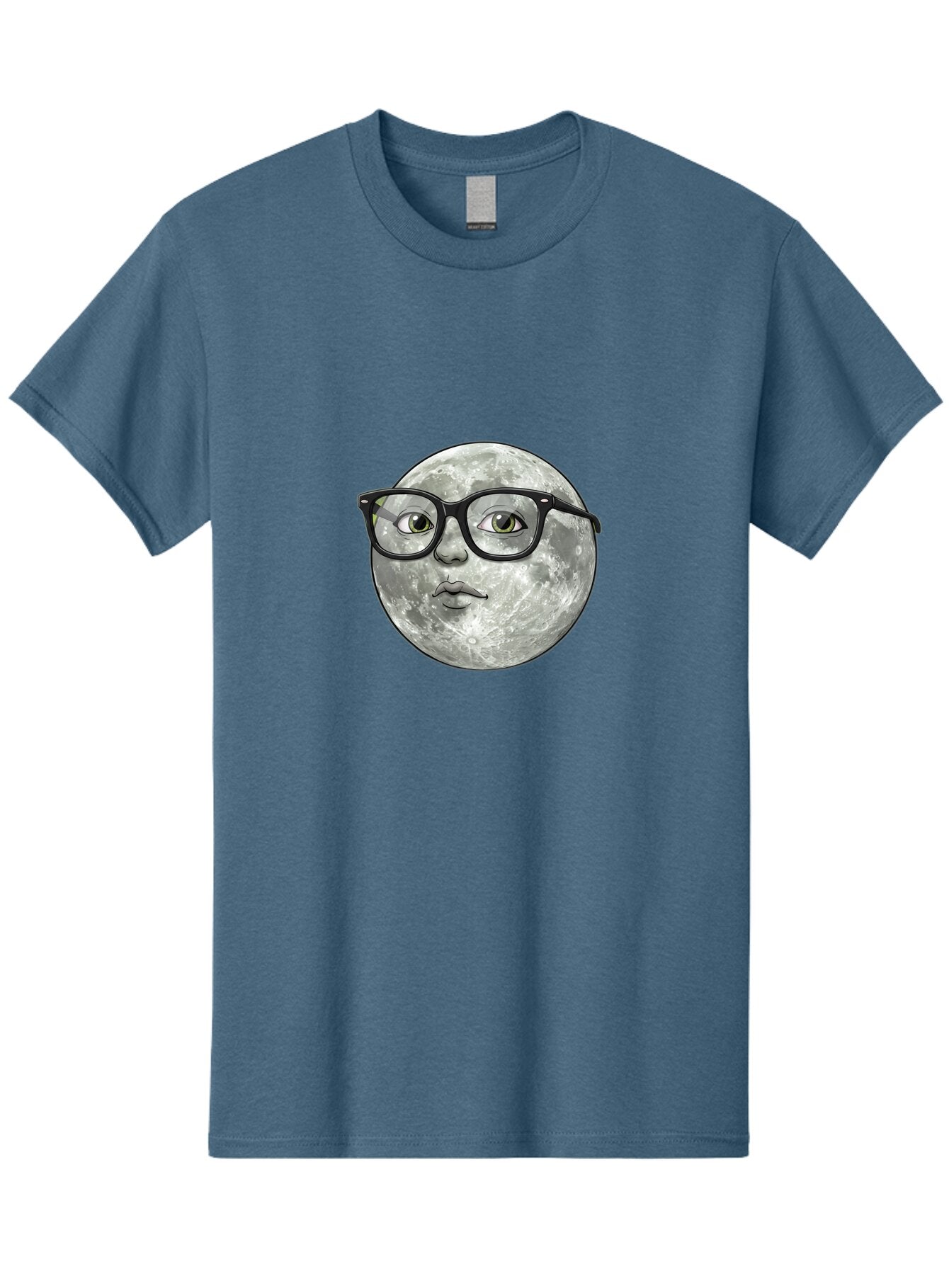 Moon-With-Glasses Men'S Graphic Tee, 100% Cotton, Comfortable Casual Summer Wear, Machine Washable, Vintage Camera, Old Camera, Antique Camera, Black Camera, Classic Photography, Photography Equipment, Nostalgic Device, Film Camera, Camera Art Bao673 12