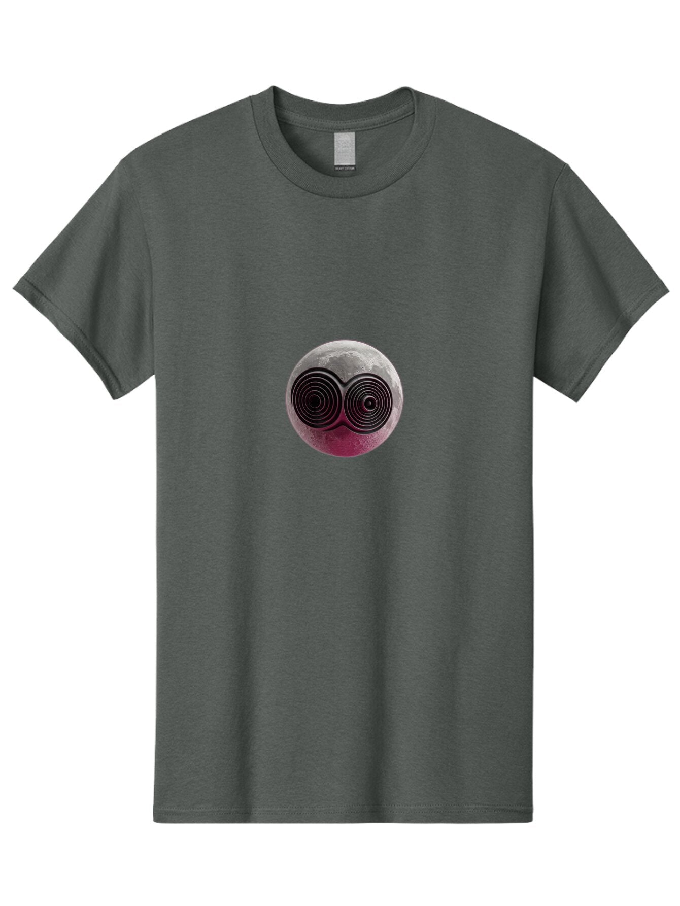 Moon-With-Goggles Men'S Graphic Tee, 100% Cotton, Comfortable Casual Summer Wear, Machine Washable, Vintage Camera, Old Camera, Antique Camera, Black Camera, Classic Photography, Photography Equipment, Nostalgic Device, Film Camera, Camera Art Bao674